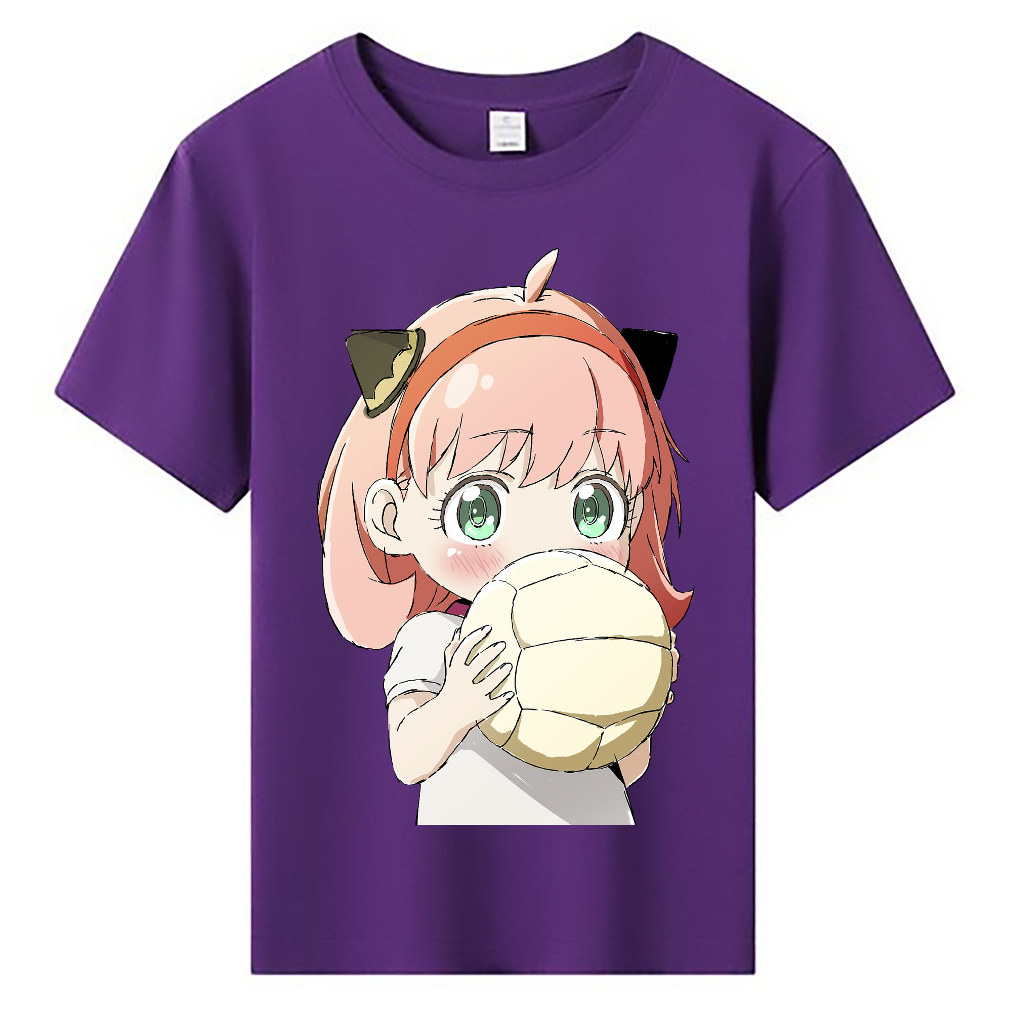 （画像用） SPY×FAMILY间谍家家酒 綿100％キッズTシャツ（フロントプリント）