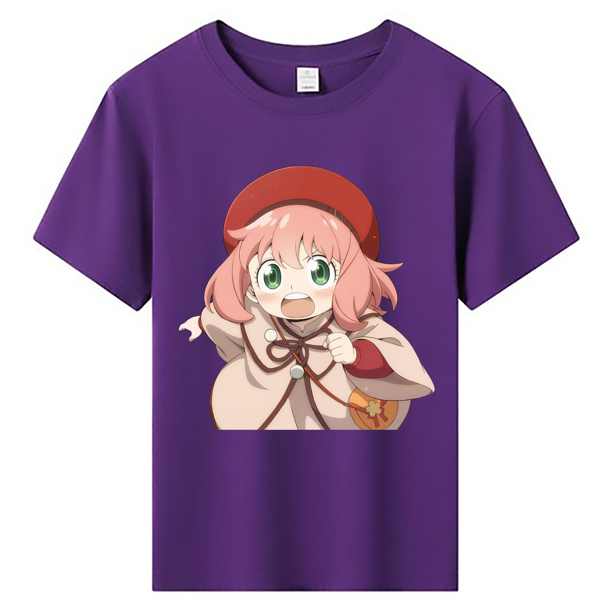（画像用） SPY×FAMILY间谍家家酒 綿100％キッズTシャツ（フロントプリント）