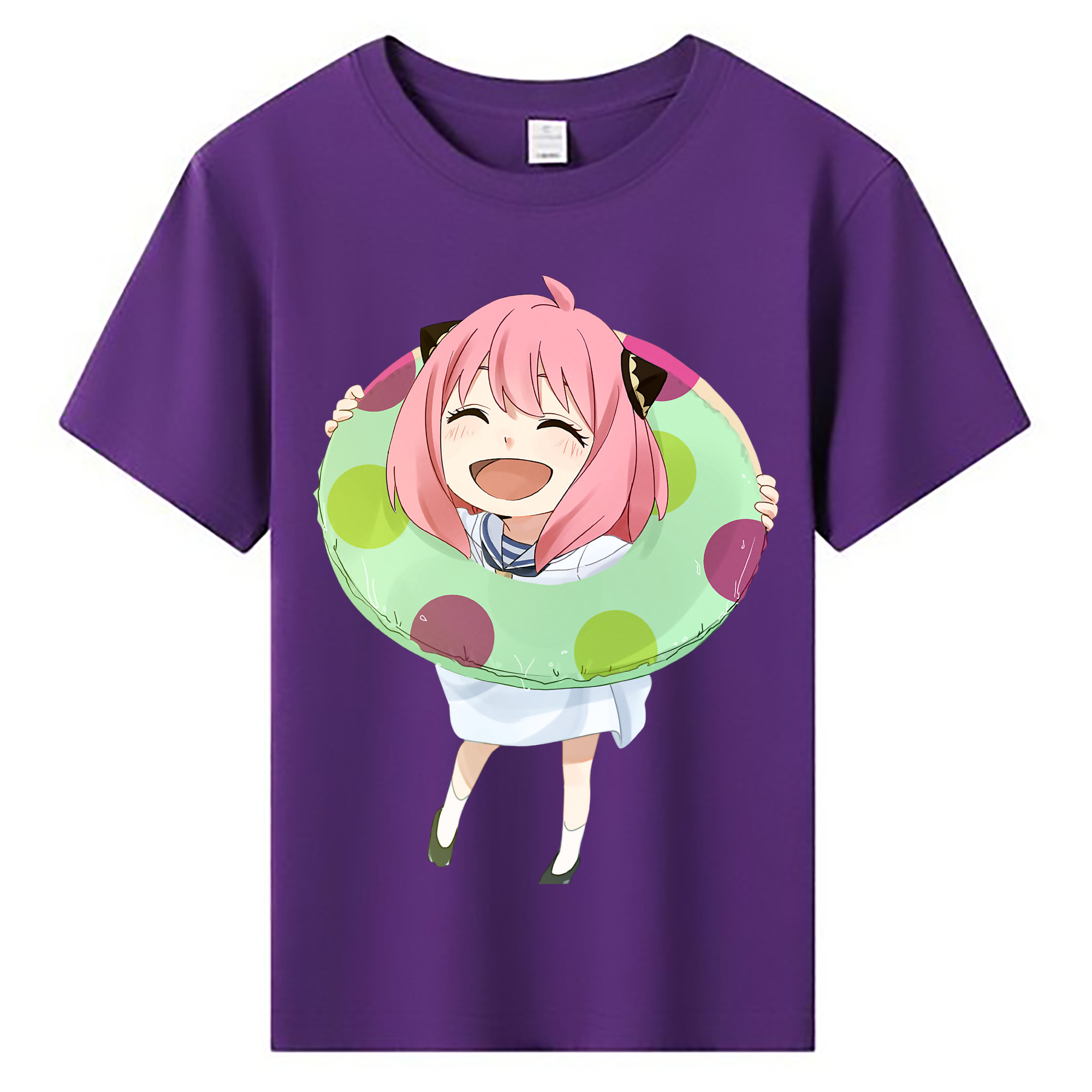 （画像用） SPY×FAMILY间谍家家酒 綿100％キッズTシャツ（フロントプリント）