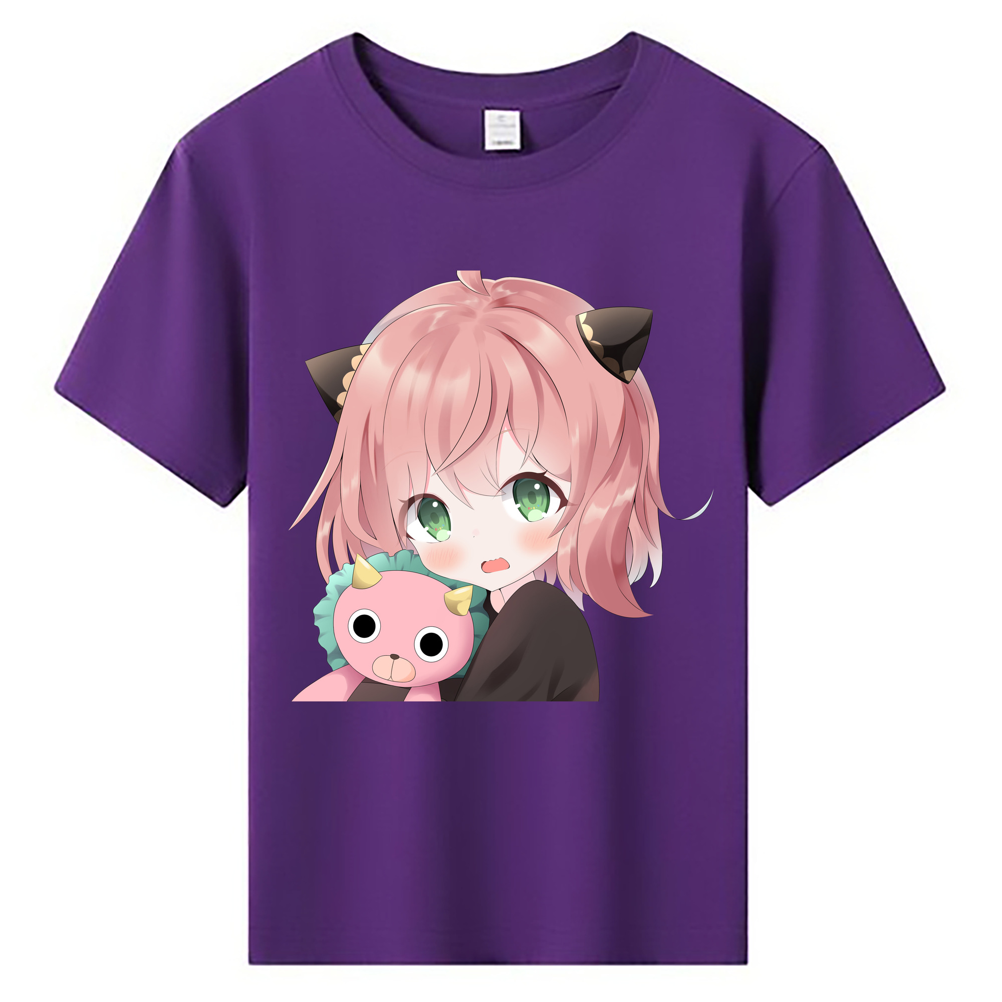 （画像用） SPY×FAMILY间谍家家酒 綿100％キッズTシャツ（フロントプリント）