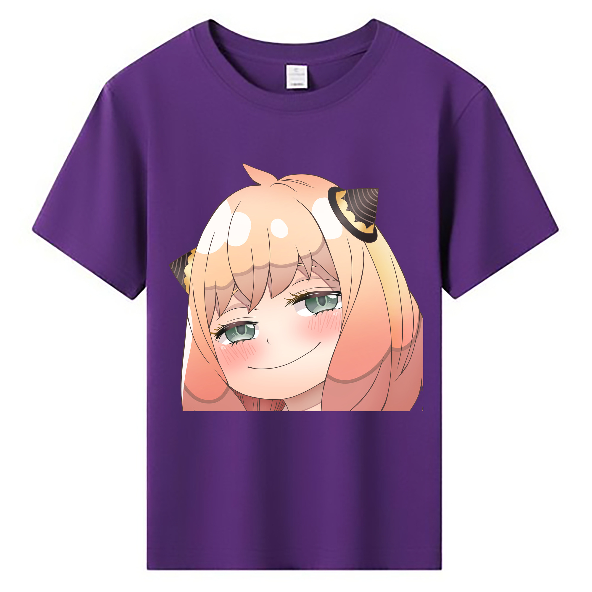 （画像用） SPY×FAMILY间谍家家酒 綿100％キッズTシャツ（フロントプリント）