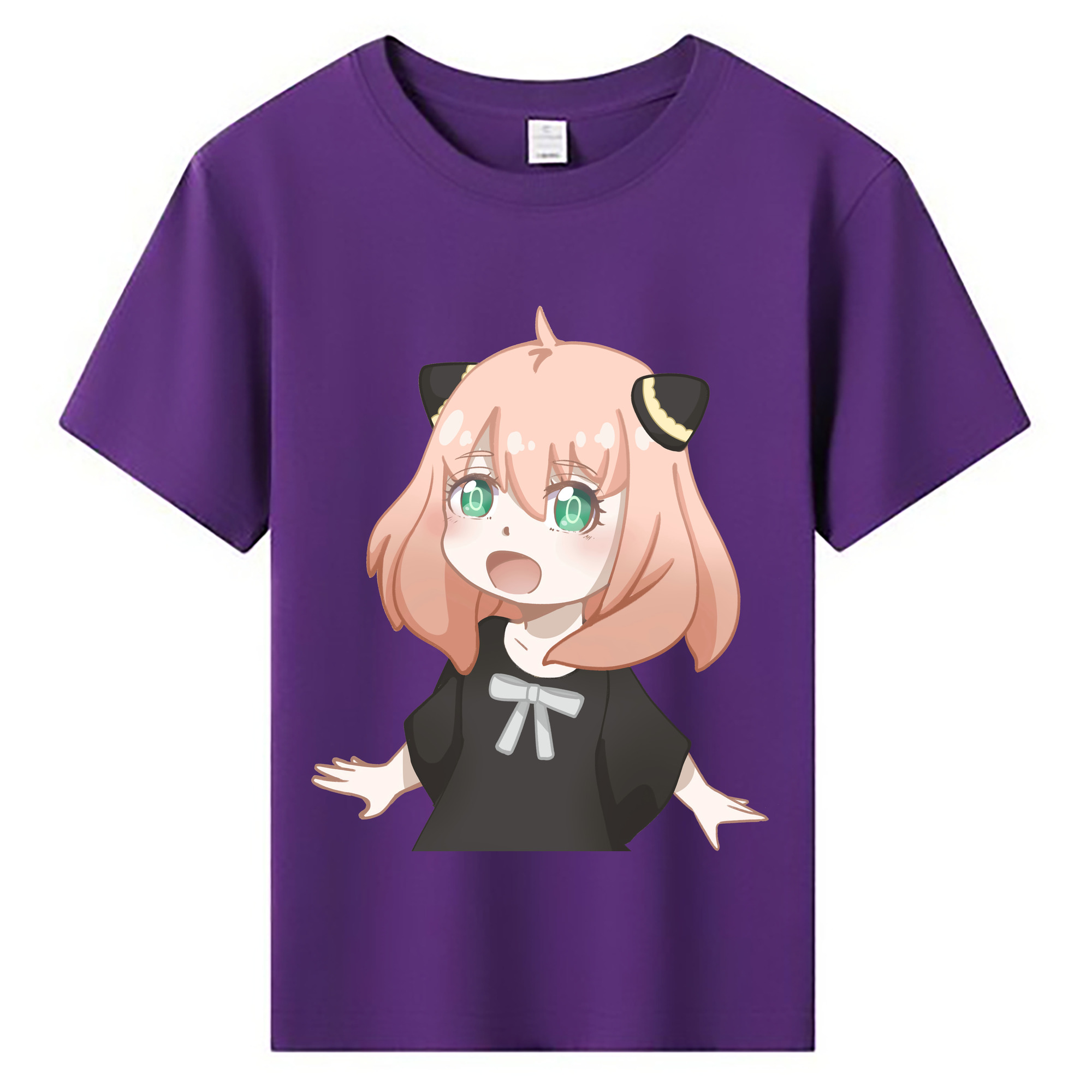 （画像用） SPY×FAMILY间谍家家酒 綿100％キッズTシャツ（フロントプリント）