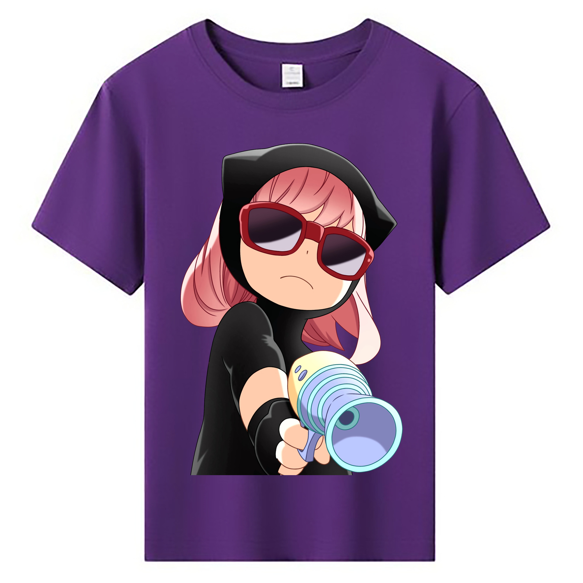 （画像用） SPY×FAMILY间谍家家酒 綿100％キッズTシャツ（フロントプリント）