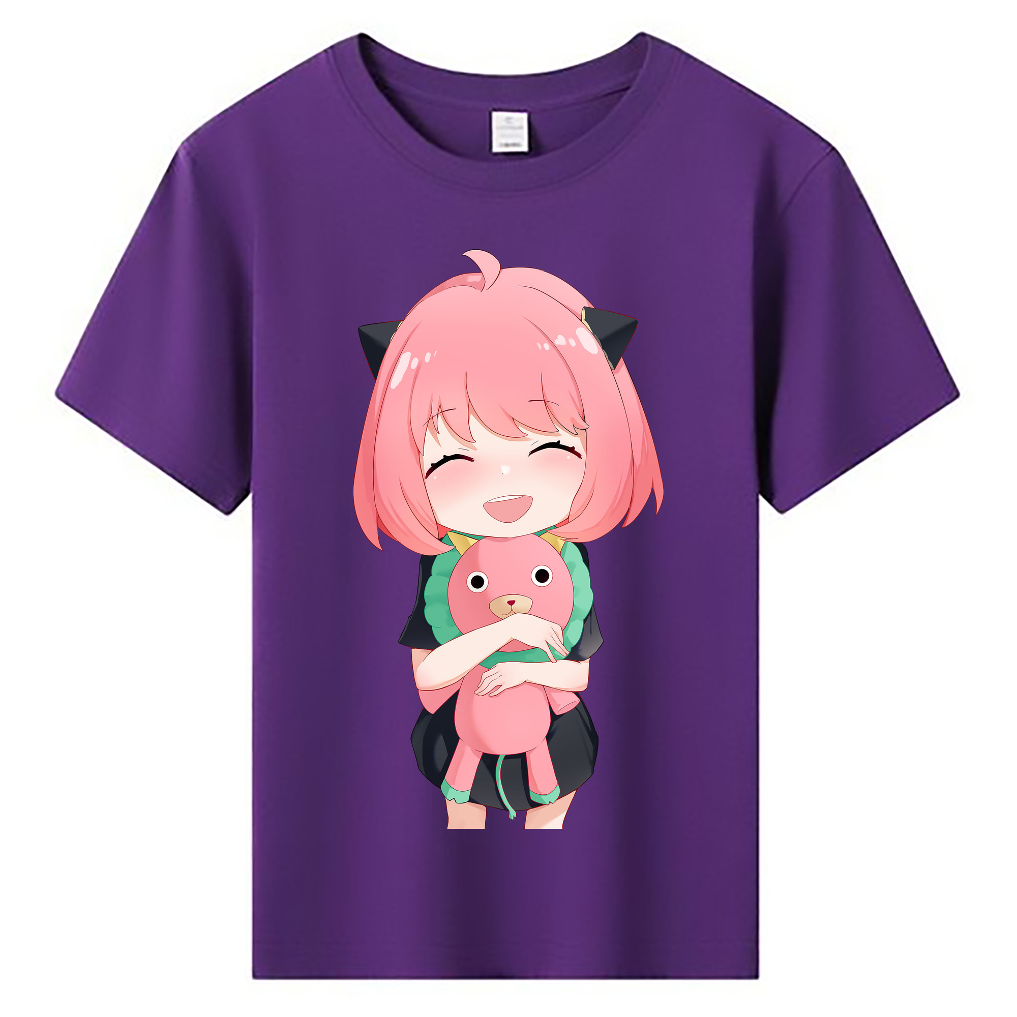 （画像用） SPY×FAMILY间谍家家酒 綿100％キッズTシャツ（フロントプリント）