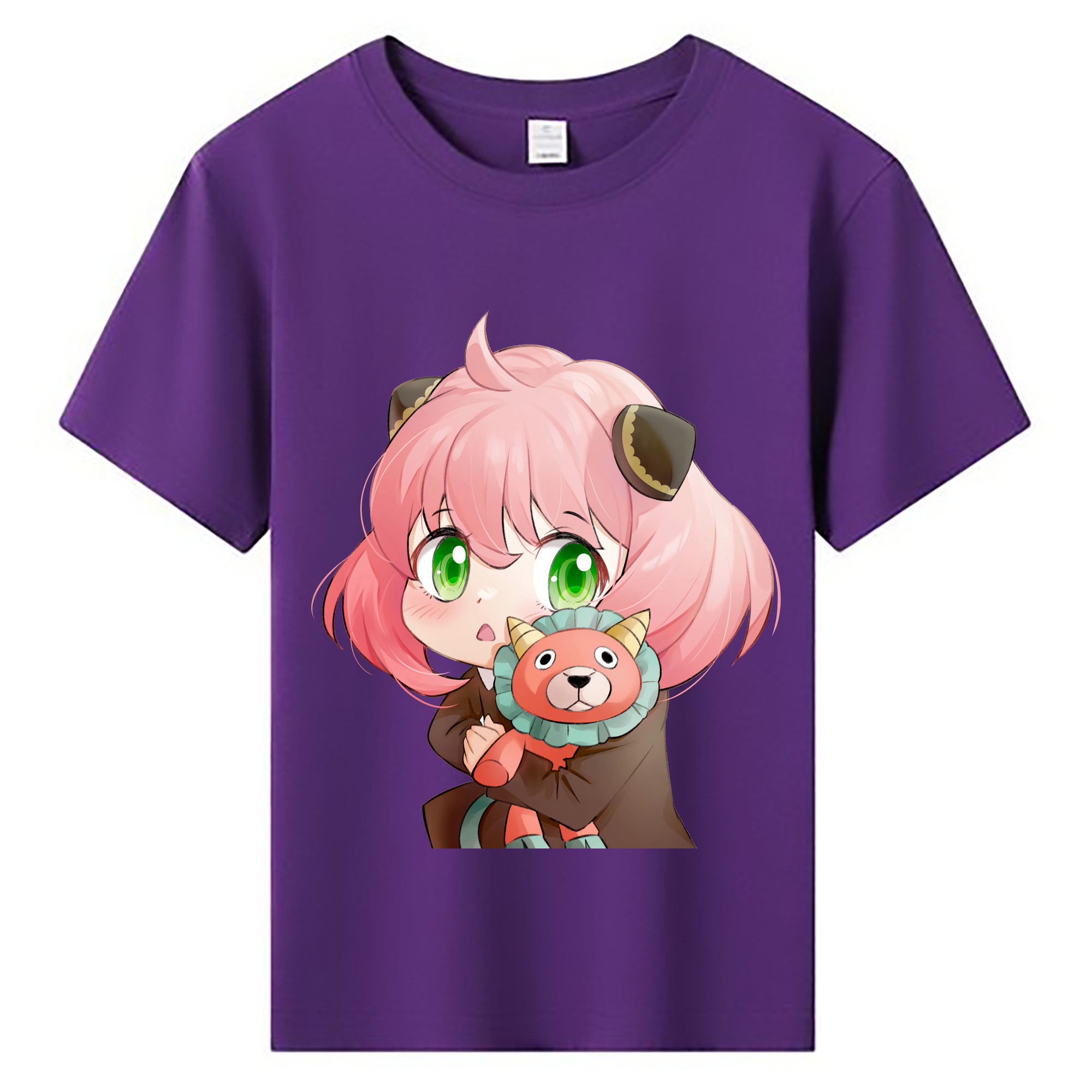 （画像用） SPY×FAMILY间谍家家酒 綿100％キッズTシャツ（フロントプリント）