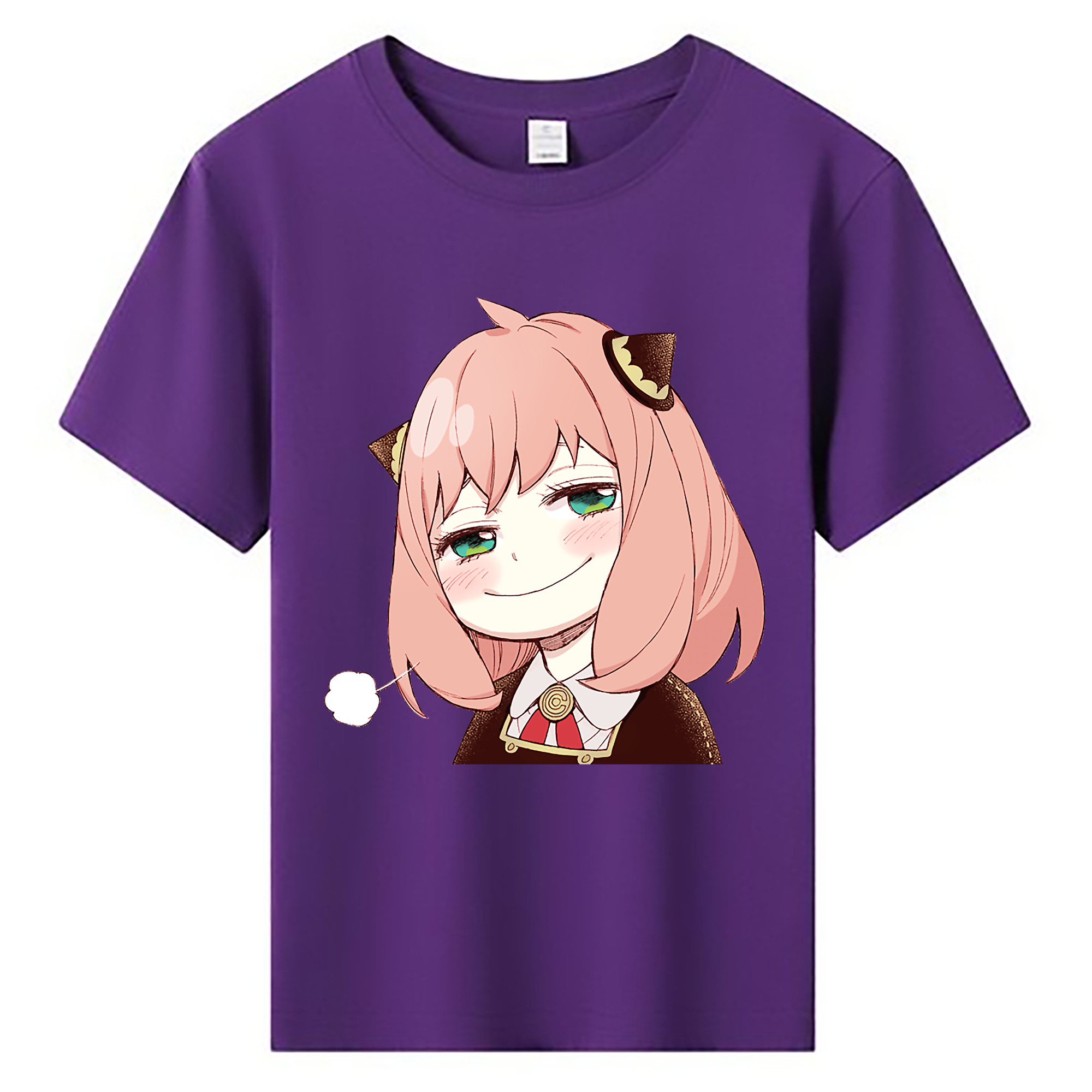 （画像用） SPY×FAMILY间谍家家酒 綿100％キッズTシャツ（フロントプリント）