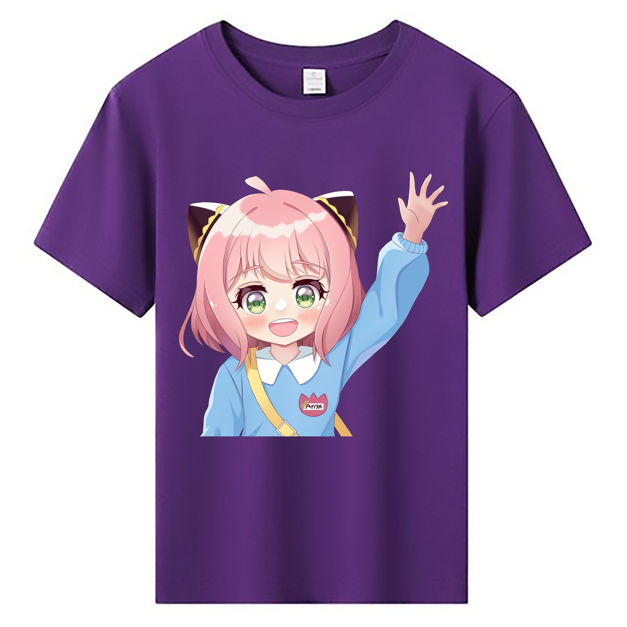 （画像用） SPY×FAMILY间谍家家酒 綿100％キッズTシャツ（フロントプリント）
