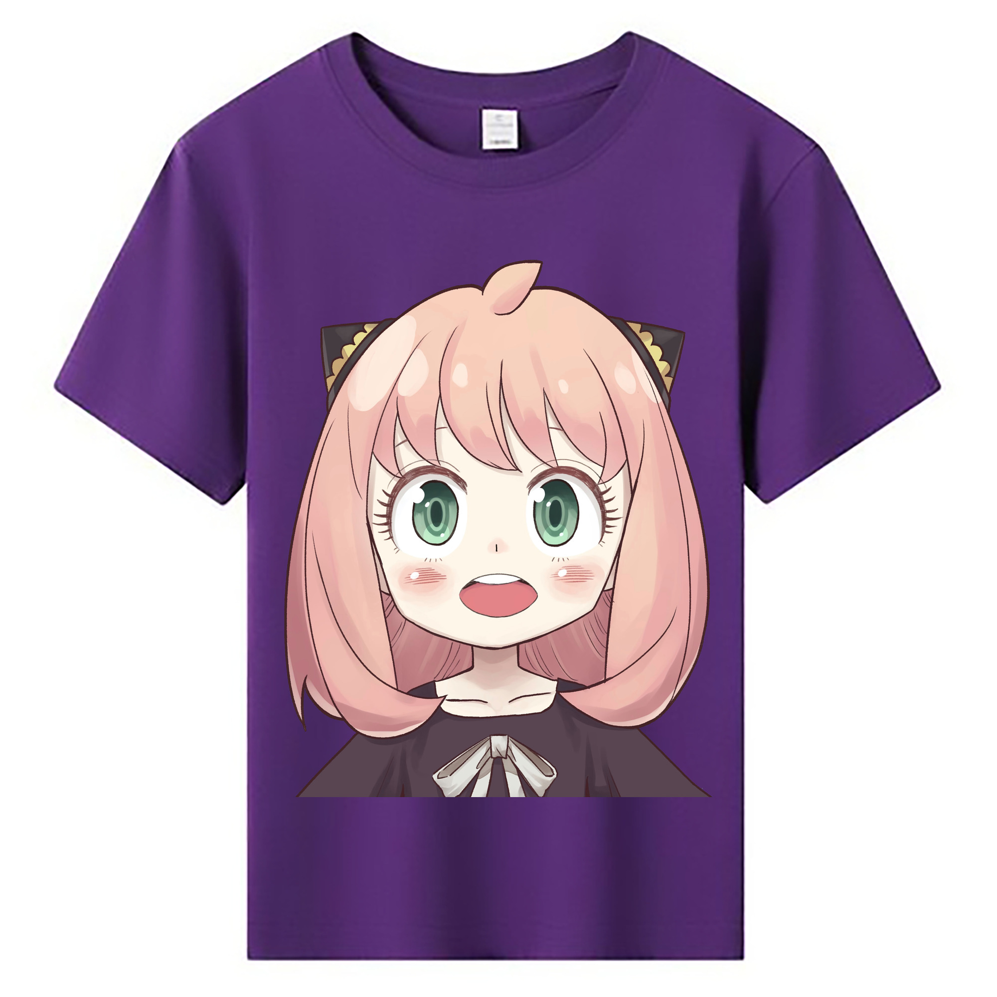 （画像用） SPY×FAMILY间谍家家酒 綿100％キッズTシャツ（フロントプリント）