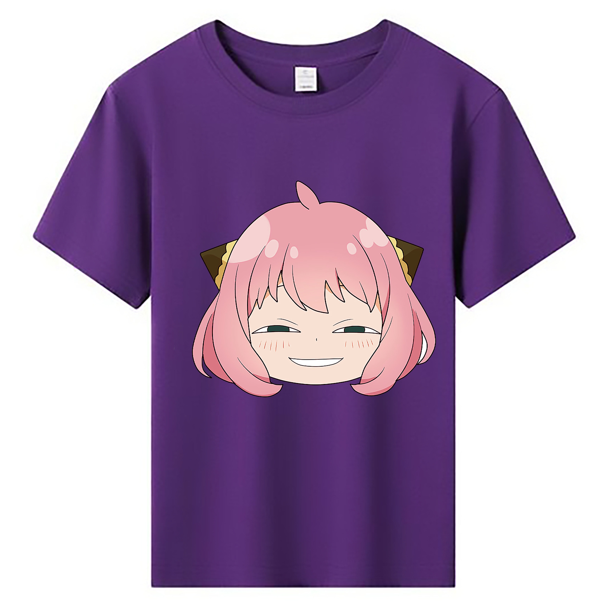 （画像用） SPY×FAMILY间谍家家酒 綿100％キッズTシャツ（フロントプリント）