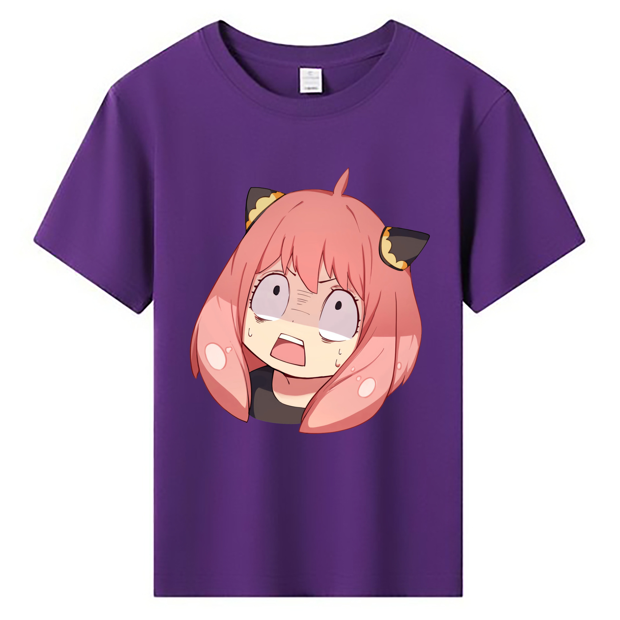 （画像用） SPY×FAMILY间谍家家酒 綿100％キッズTシャツ（フロントプリント）