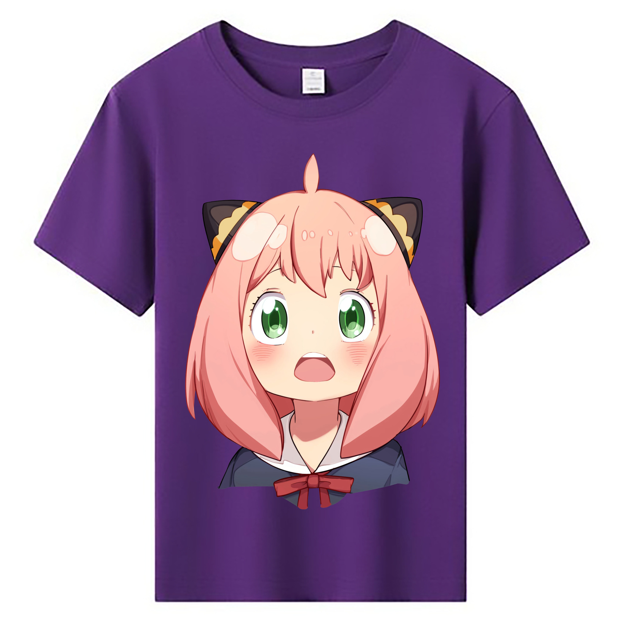 （画像用） SPY×FAMILY间谍家家酒 綿100％キッズTシャツ（フロントプリント）