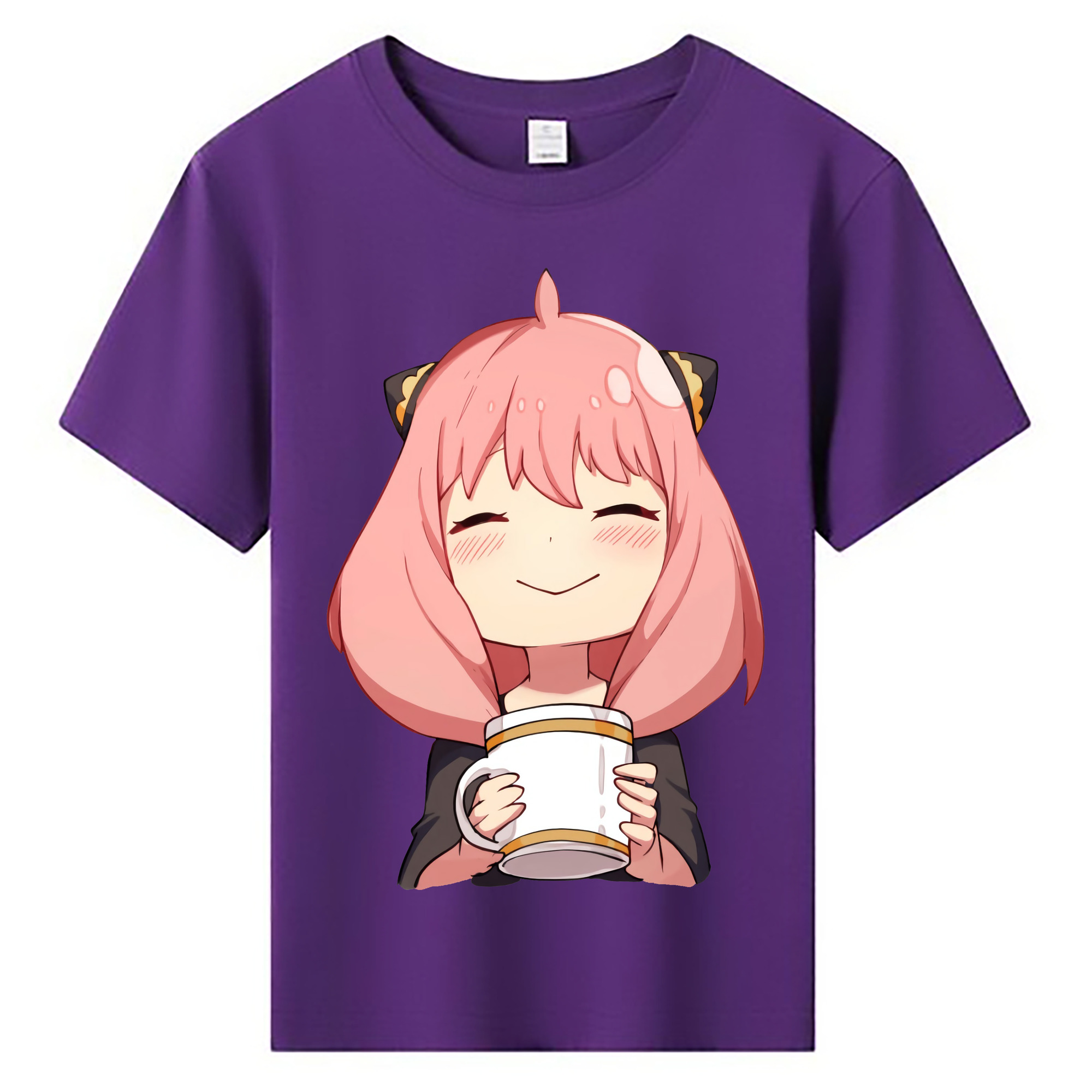 （画像用） SPY×FAMILY间谍家家酒 綿100％キッズTシャツ（フロントプリント）