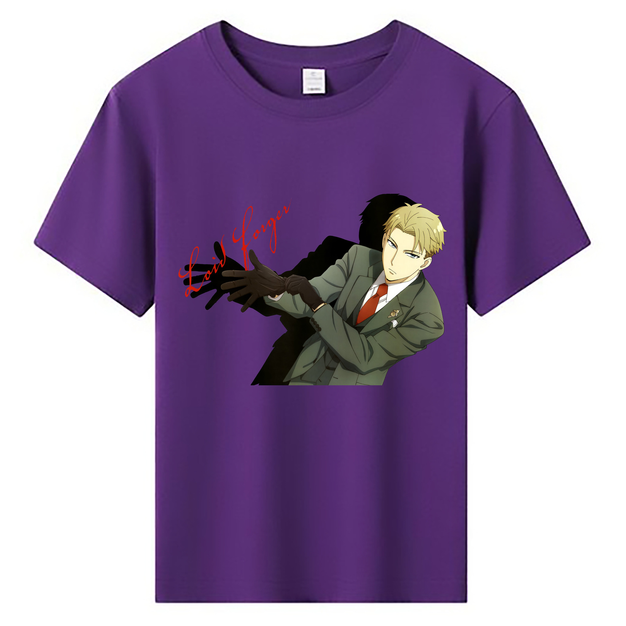 （画像用） SPY×FAMILY间谍家家酒 綿100％キッズTシャツ（フロントプリント）