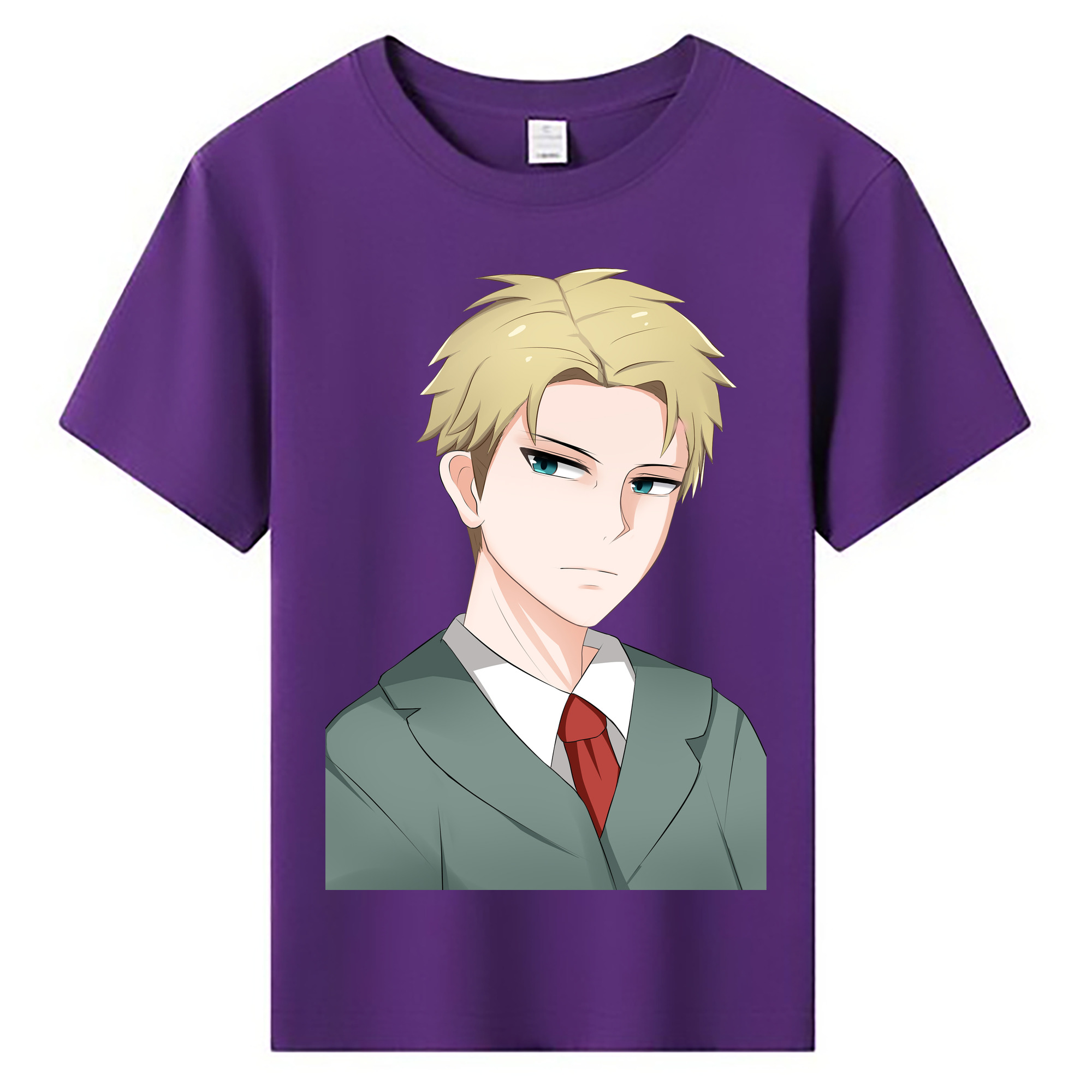 （画像用） SPY×FAMILY间谍家家酒 綿100％キッズTシャツ（フロントプリント）
