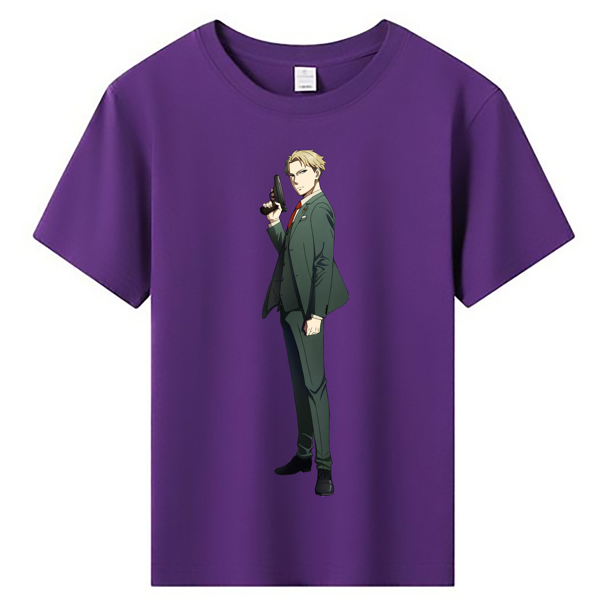 （画像用） SPY×FAMILY间谍家家酒 綿100％キッズTシャツ（フロントプリント）