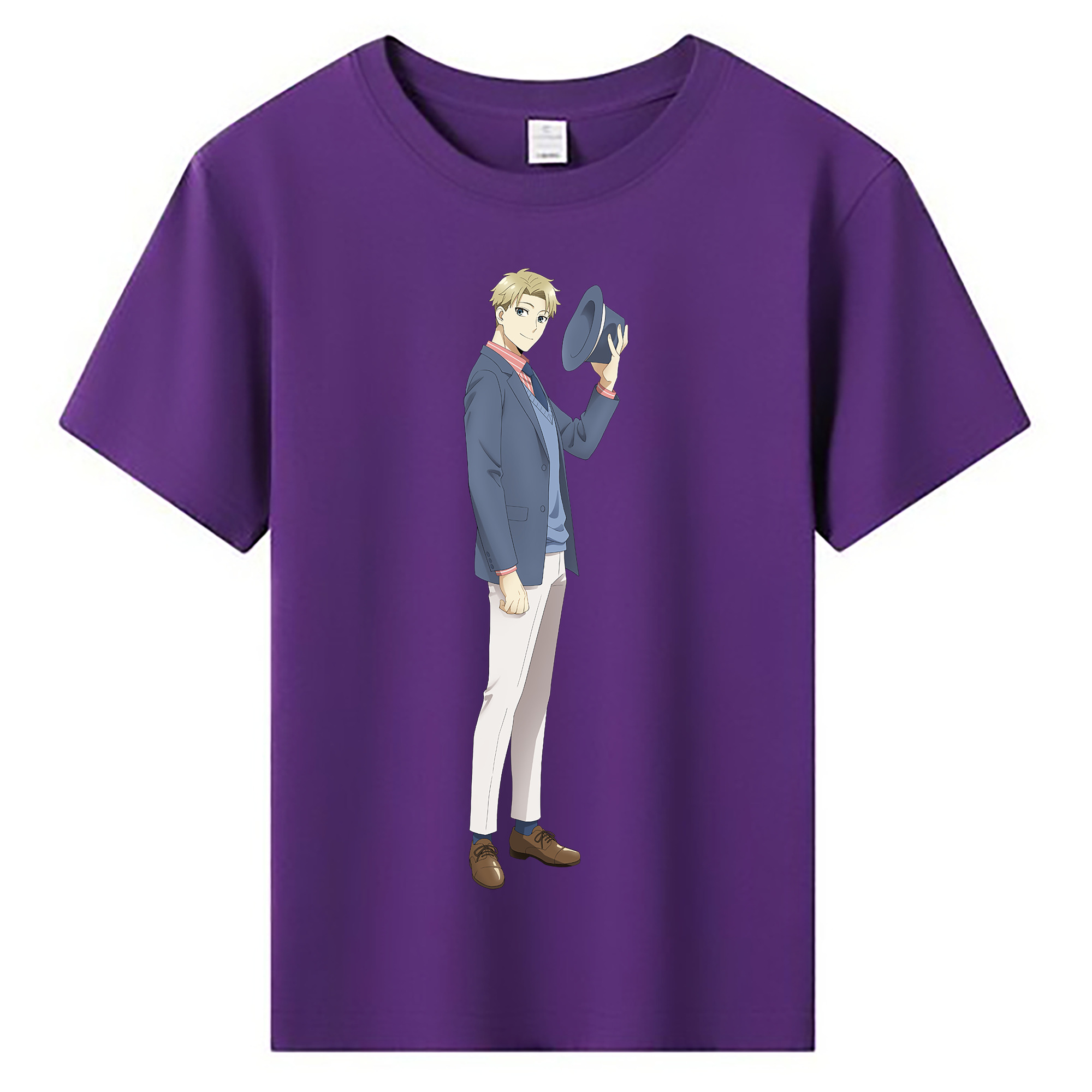 （画像用） SPY×FAMILY间谍家家酒 綿100％キッズTシャツ（フロントプリント）