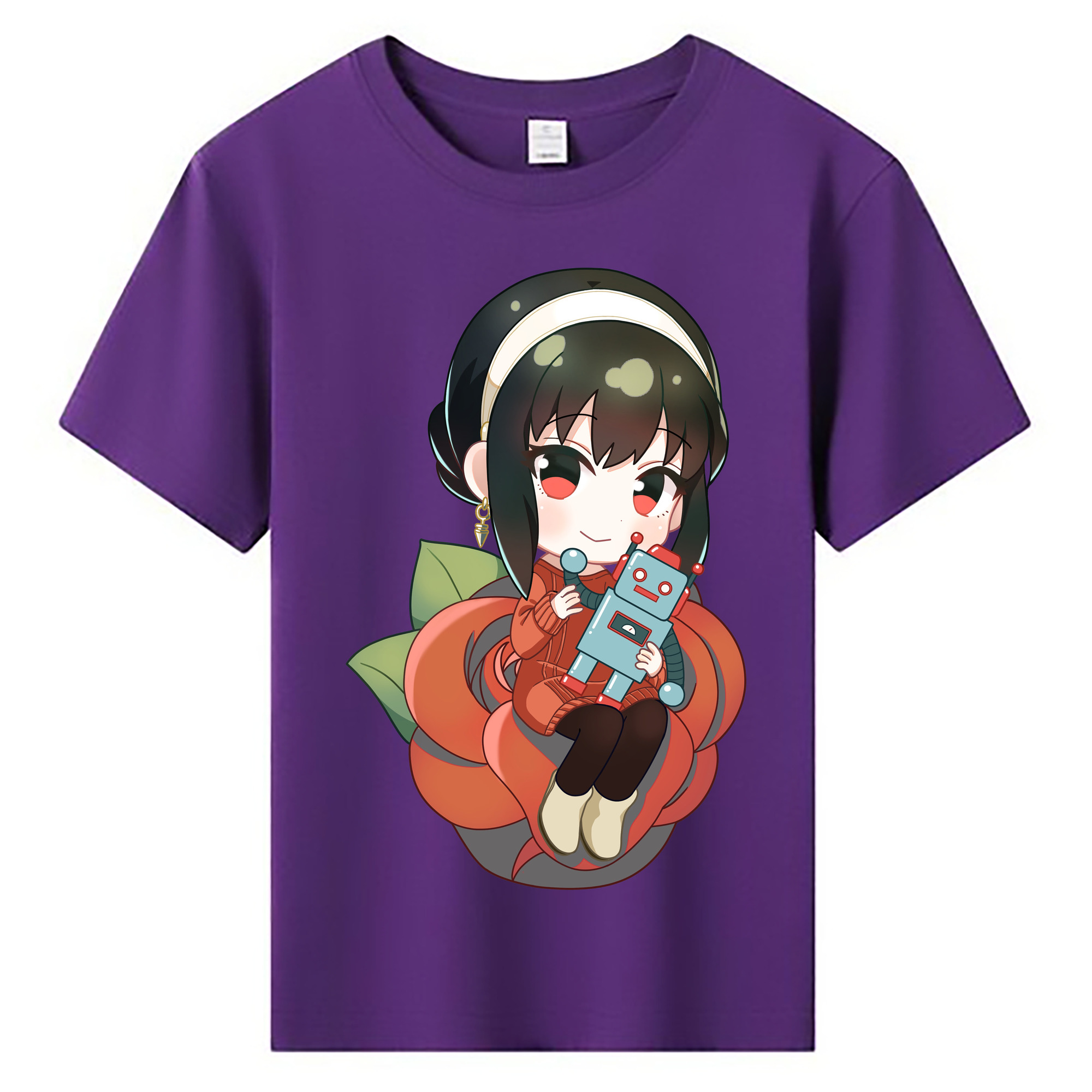 （画像用） SPY×FAMILY间谍家家酒 綿100％キッズTシャツ（フロントプリント）