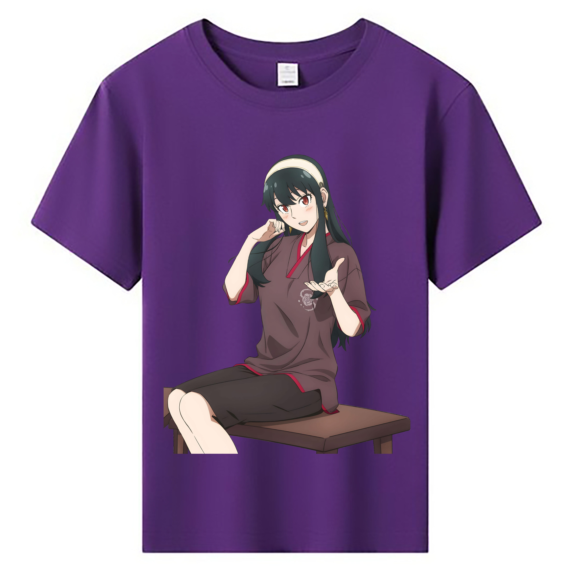 （画像用） SPY×FAMILY间谍家家酒 綿100％キッズTシャツ（フロントプリント）
