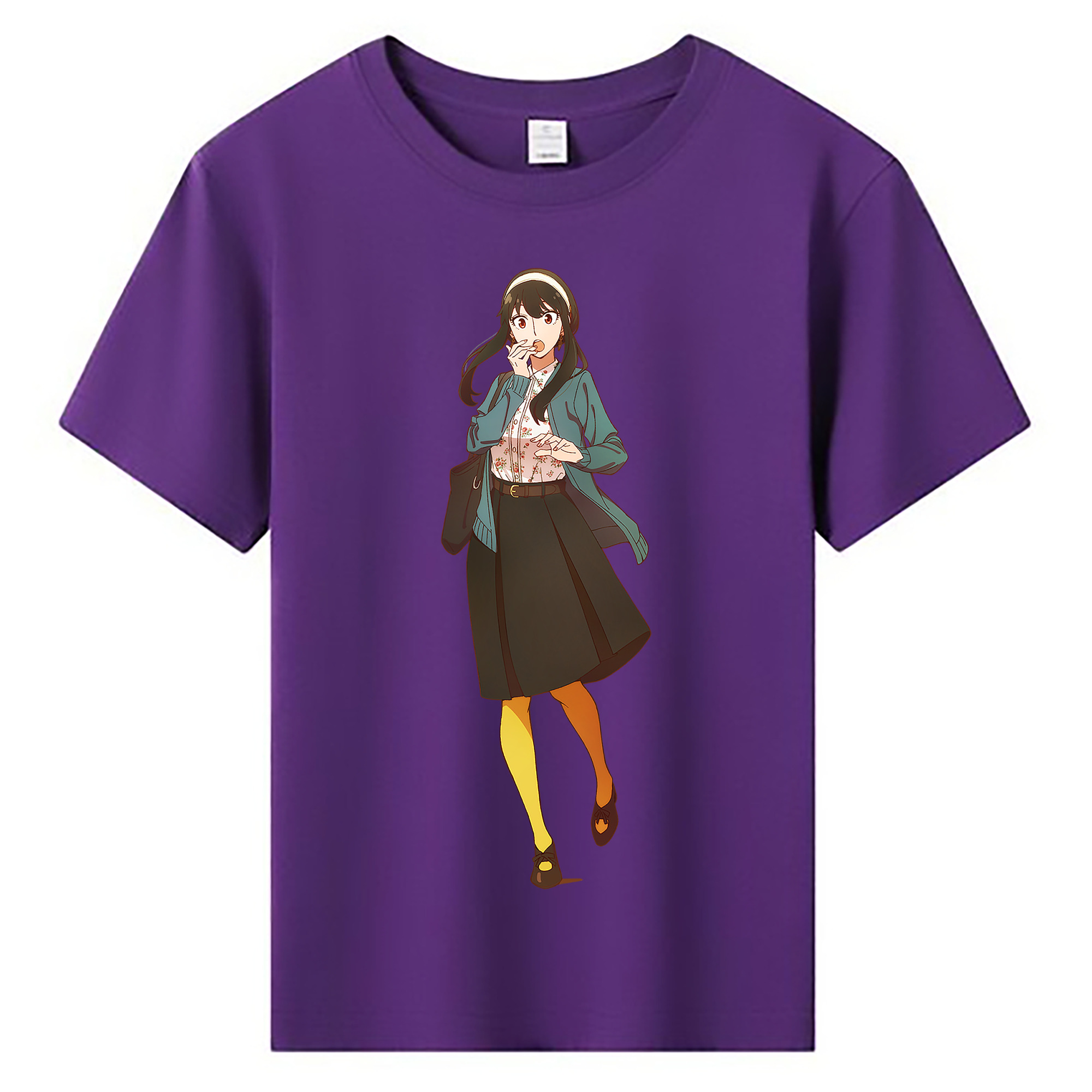 （画像用） SPY×FAMILY间谍家家酒 綿100％キッズTシャツ（フロントプリント）