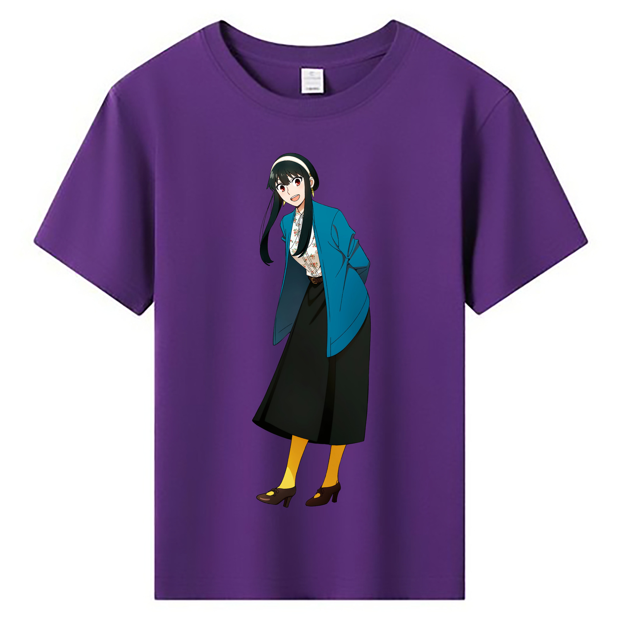 （画像用） SPY×FAMILY间谍家家酒 綿100％キッズTシャツ（フロントプリント）