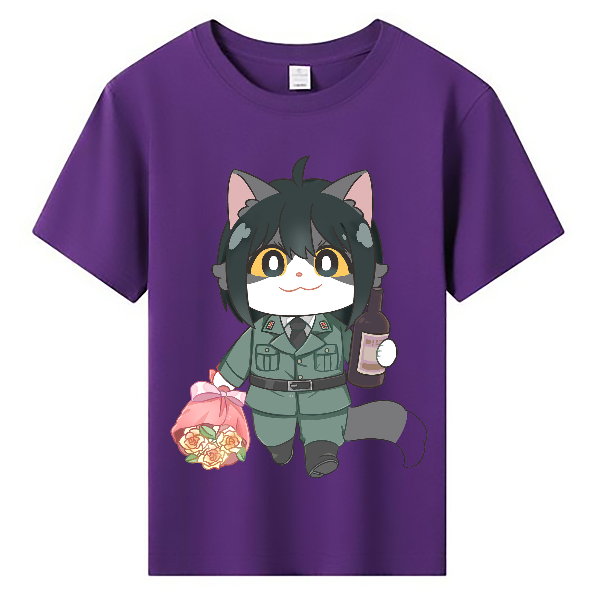 （画像用） SPY×FAMILY间谍家家酒 綿100％キッズTシャツ（フロントプリント）