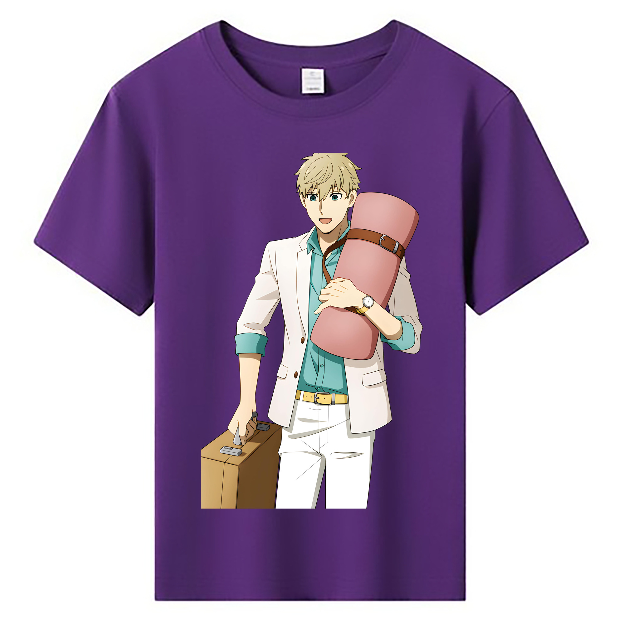 （画像用） SPY×FAMILY间谍家家酒 綿100％キッズTシャツ（フロントプリント）