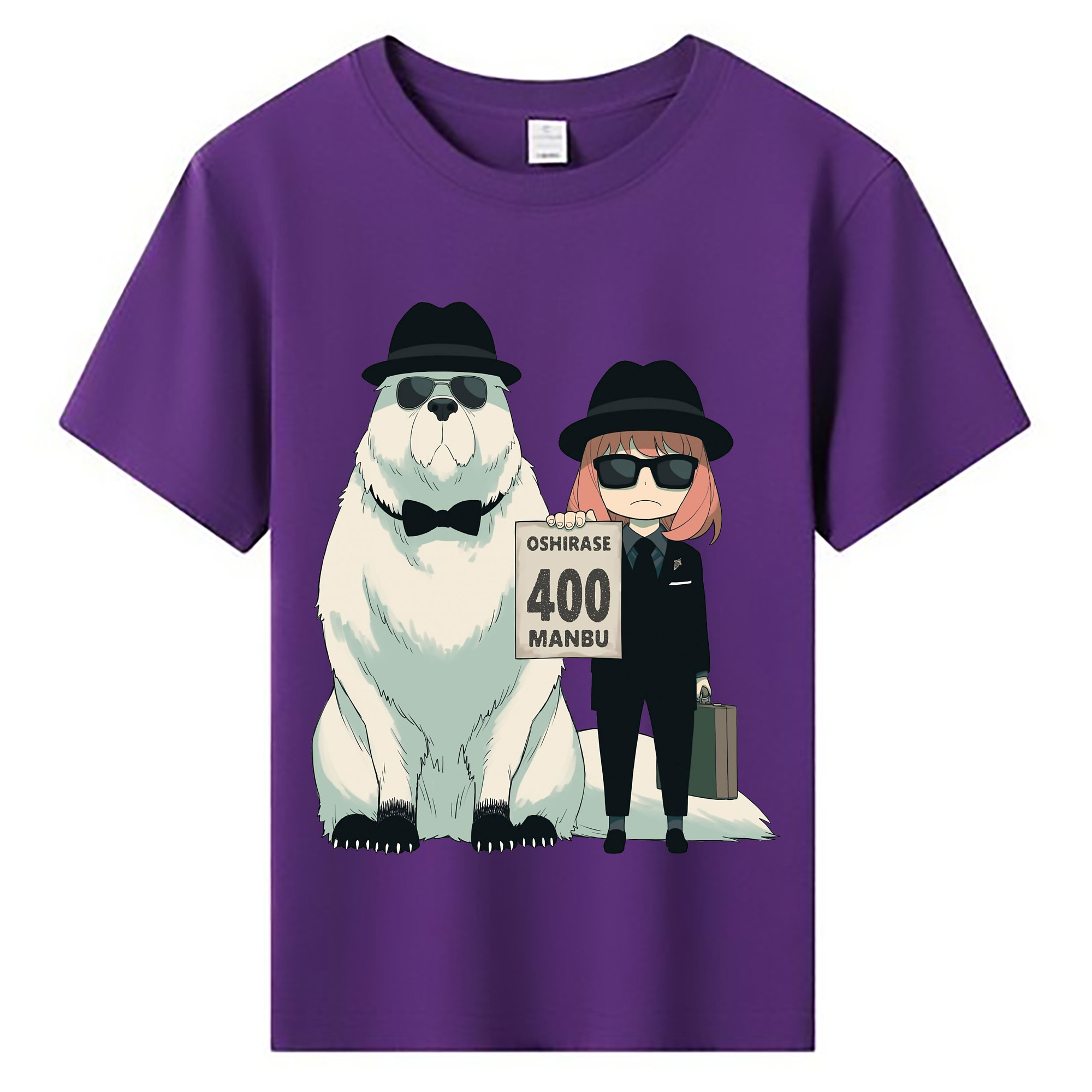 （画像用） SPY×FAMILY间谍家家酒 綿100％キッズTシャツ（フロントプリント）