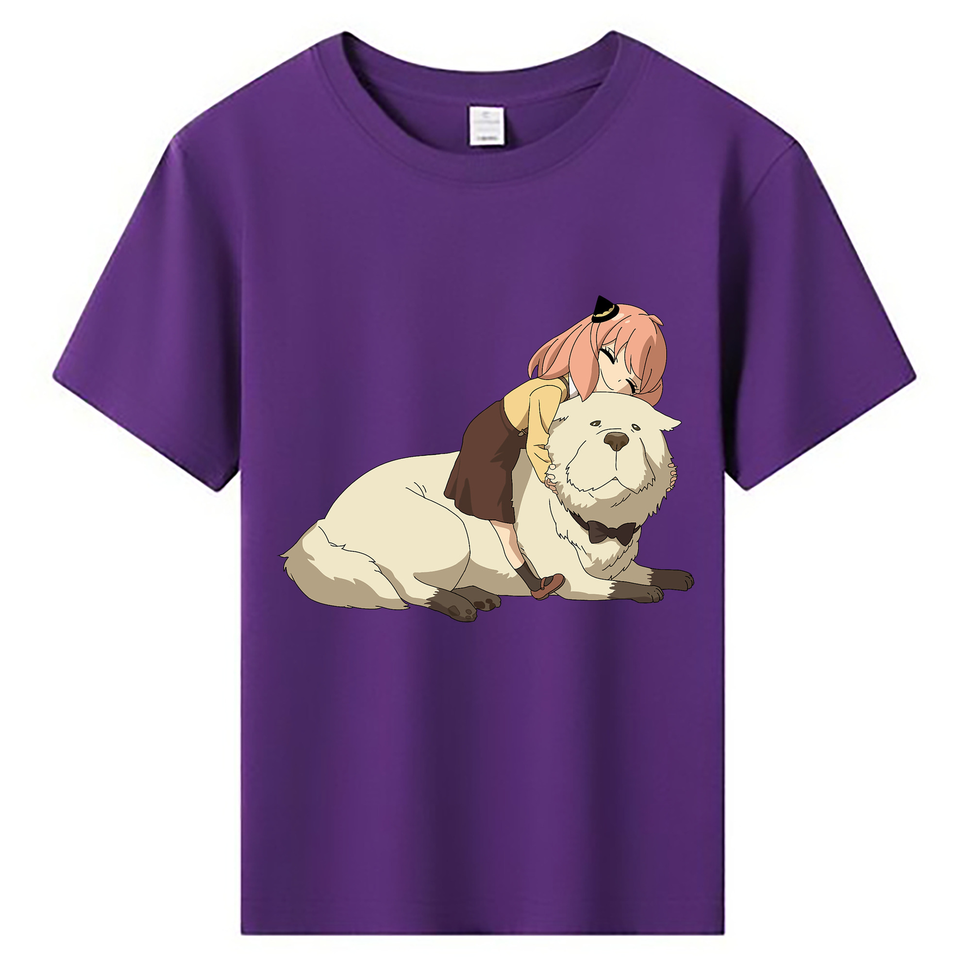 （画像用） SPY×FAMILY间谍家家酒 綿100％キッズTシャツ（フロントプリント）