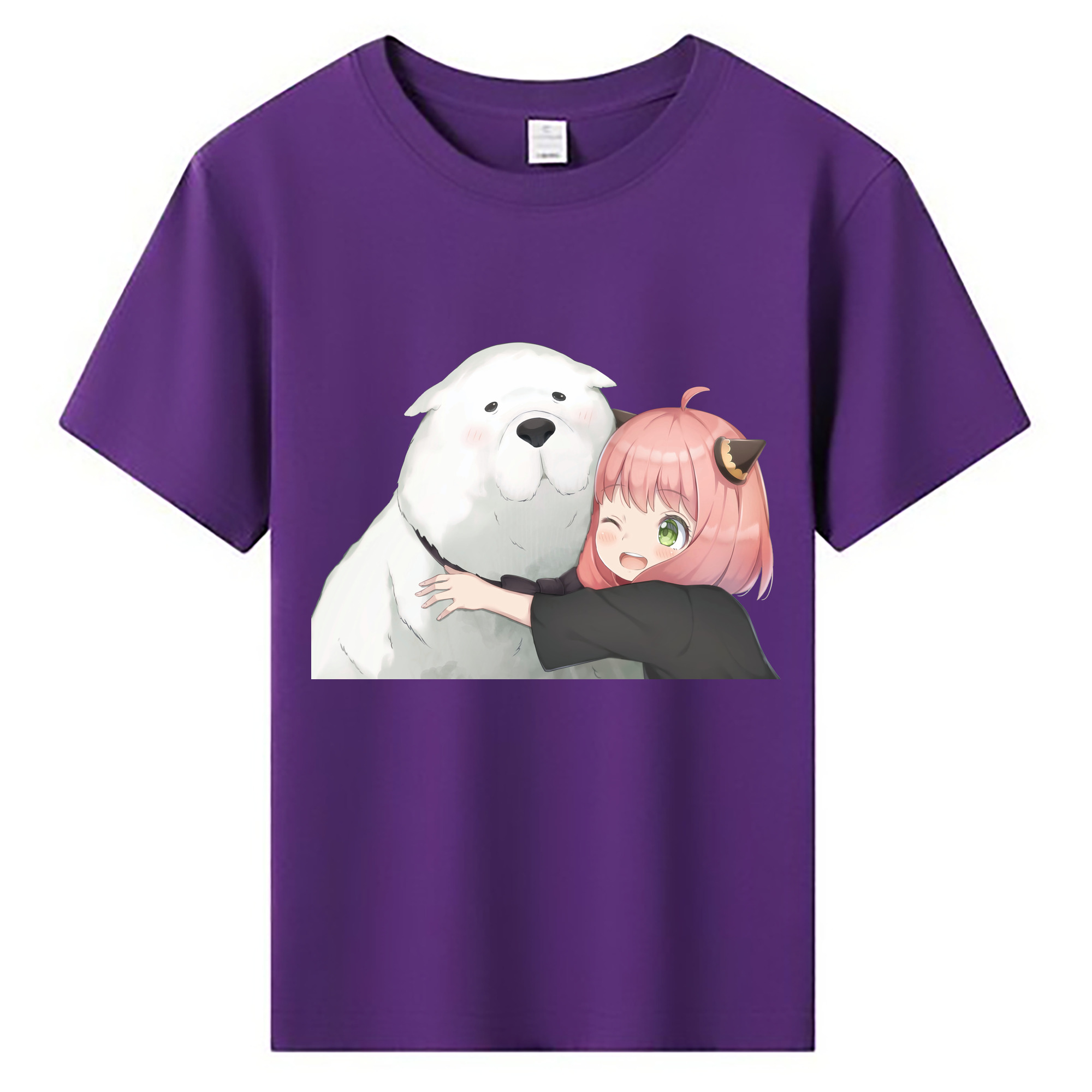 （画像用） SPY×FAMILY间谍家家酒 綿100％キッズTシャツ（フロントプリント）