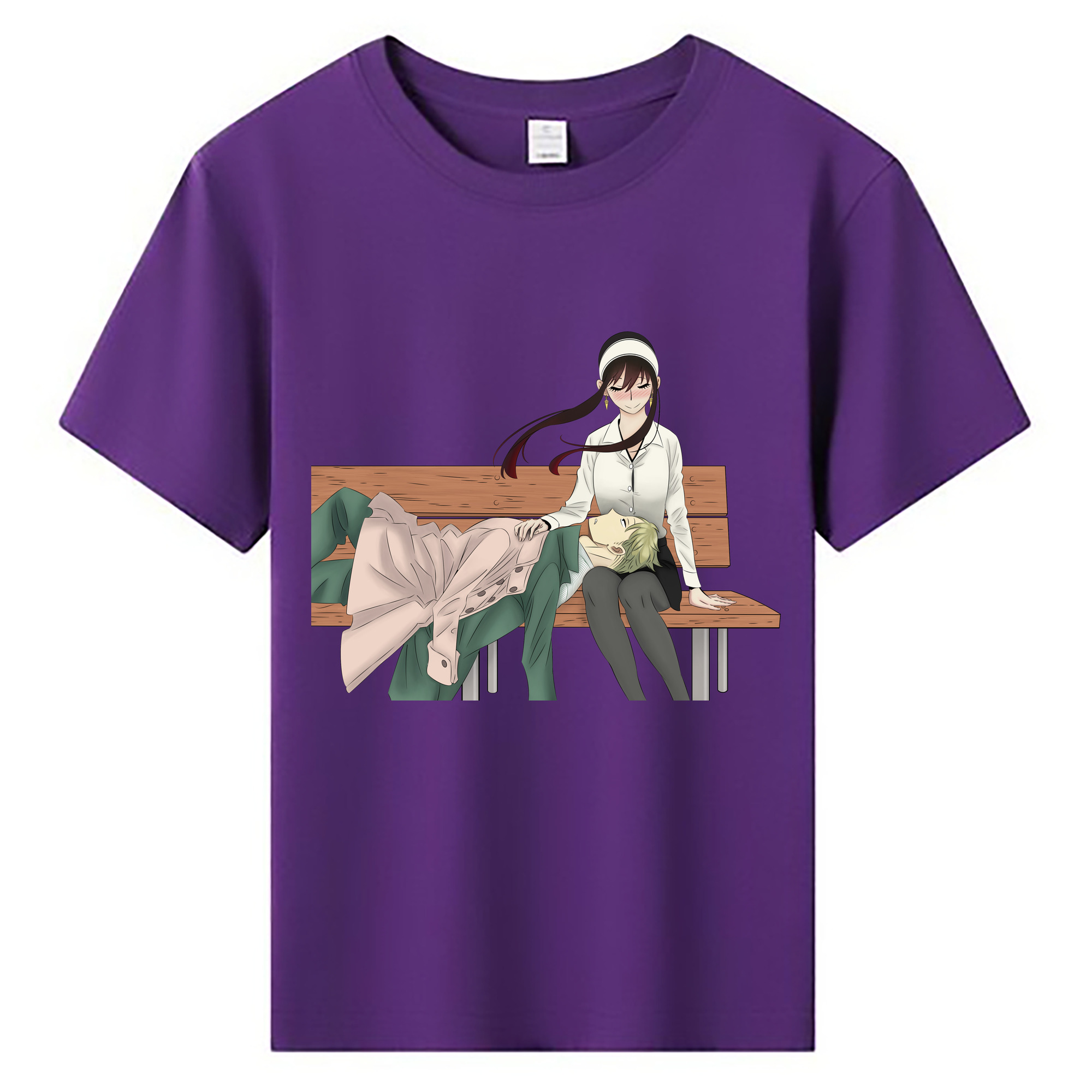 （画像用） SPY×FAMILY间谍家家酒 綿100％キッズTシャツ（フロントプリント）