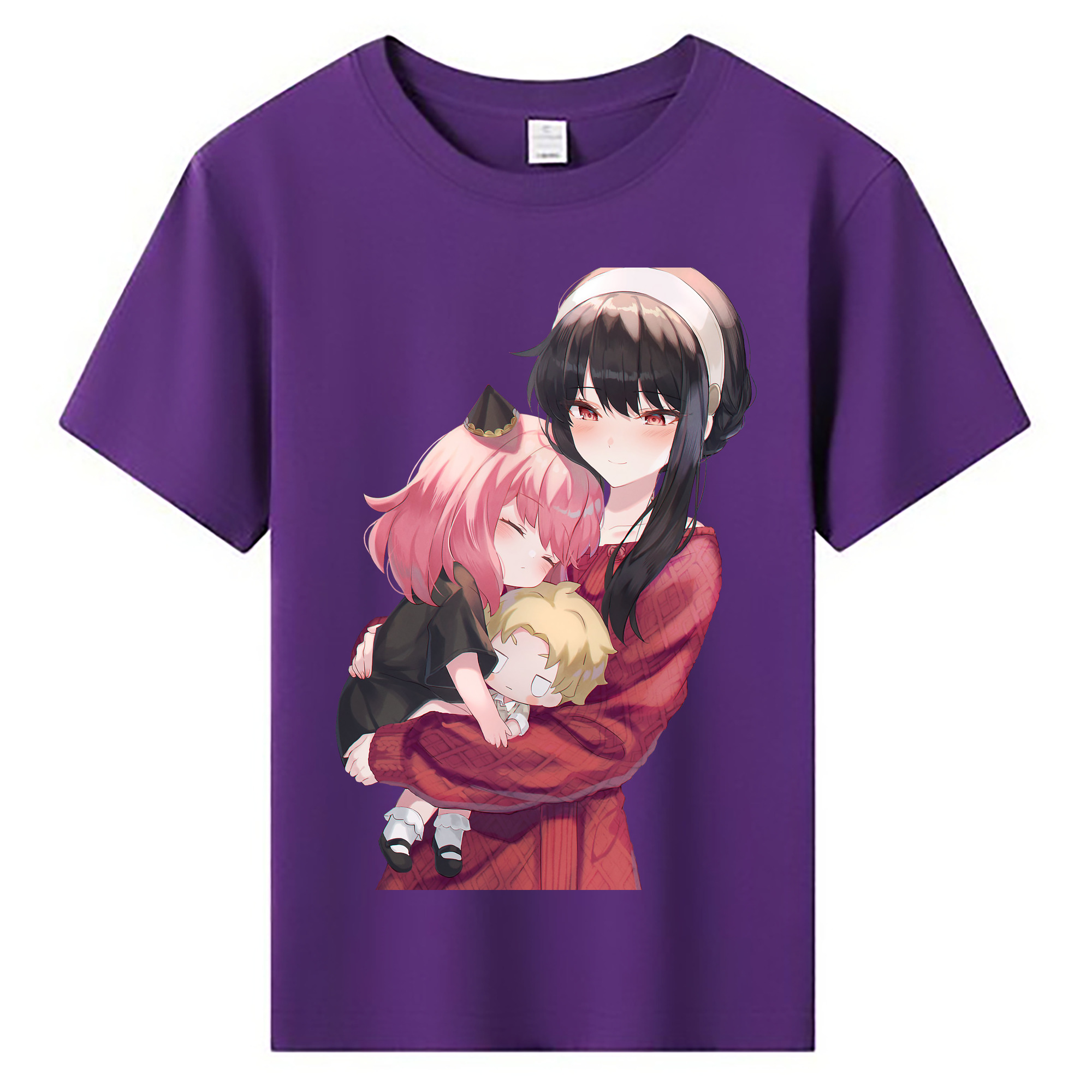 （画像用） SPY×FAMILY间谍家家酒 綿100％キッズTシャツ（フロントプリント）