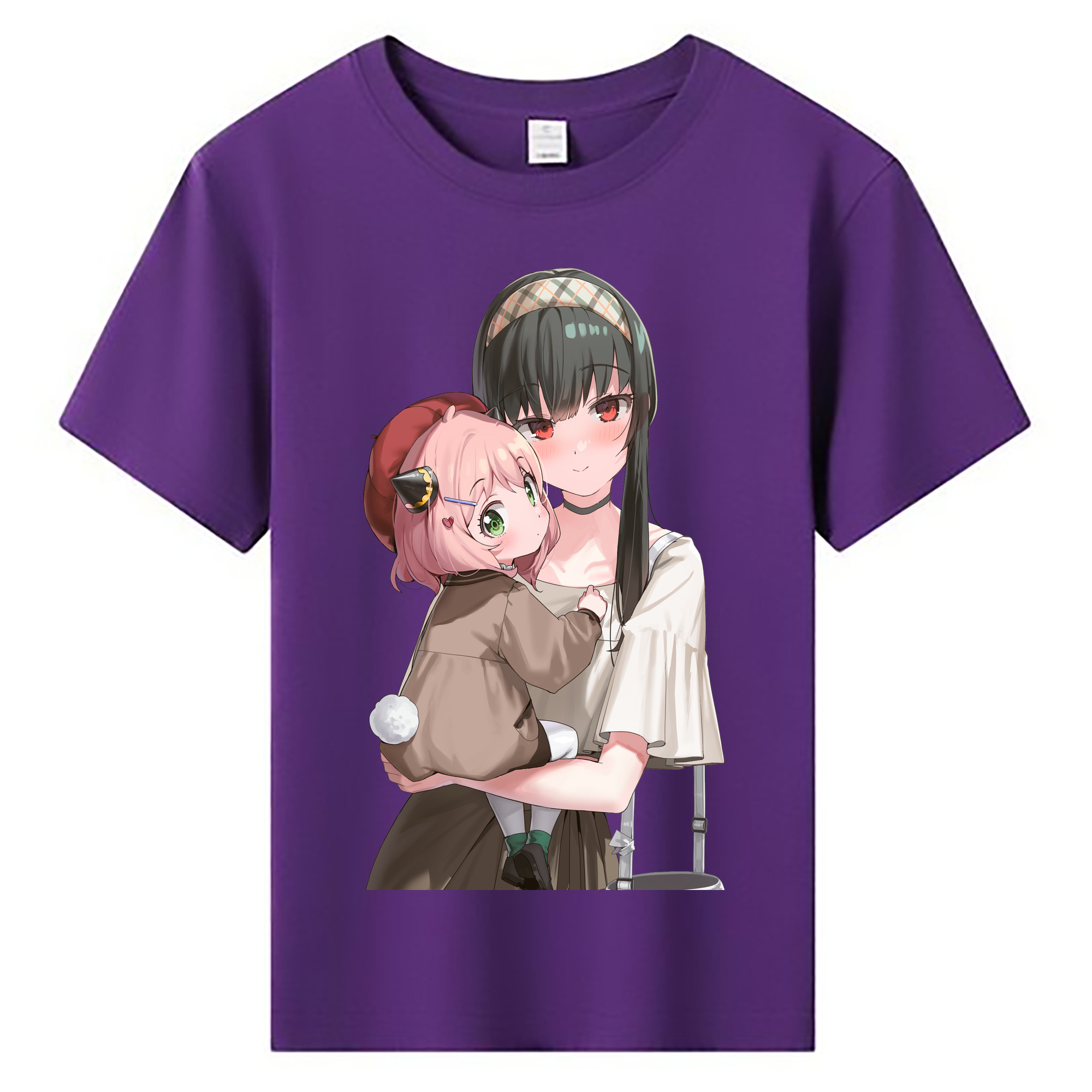 （画像用） SPY×FAMILY间谍家家酒 綿100％キッズTシャツ（フロントプリント）