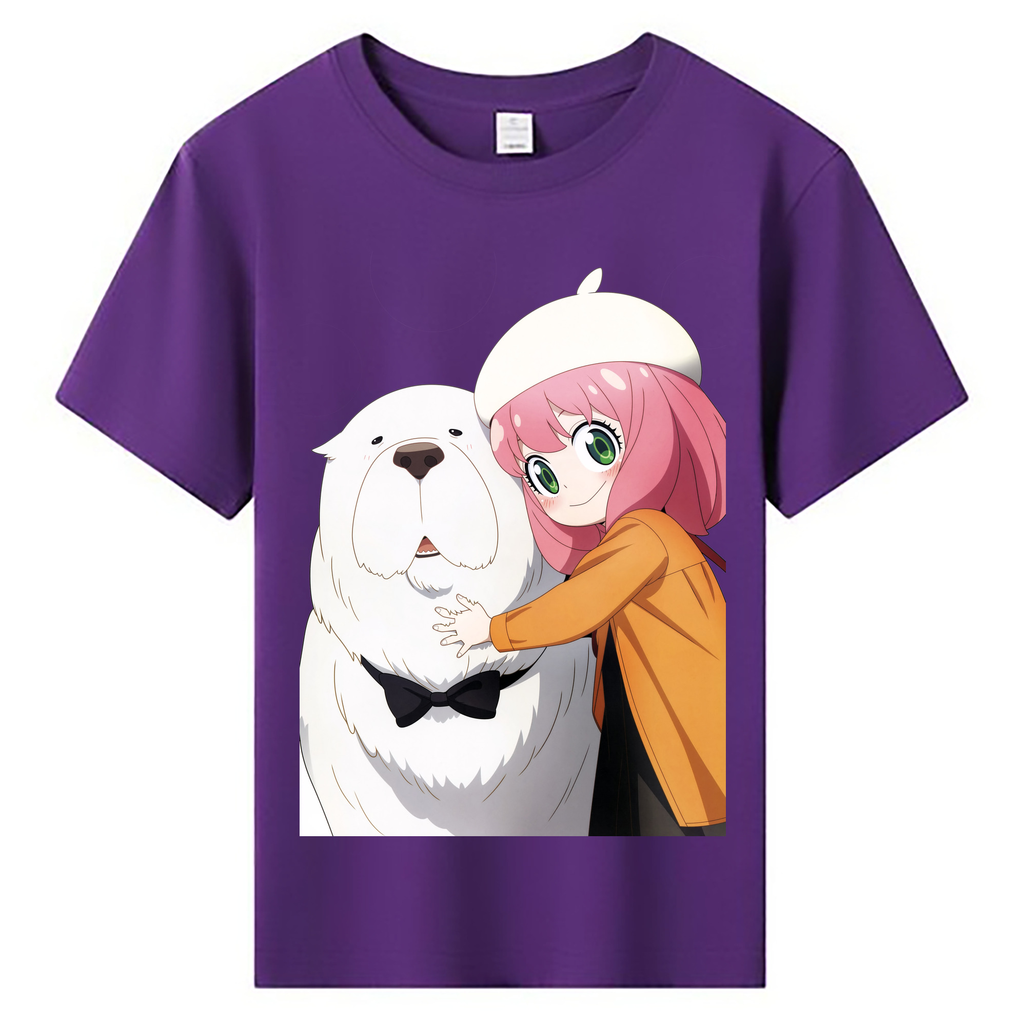 （画像用） SPY×FAMILY间谍家家酒 綿100％キッズTシャツ（フロントプリント）