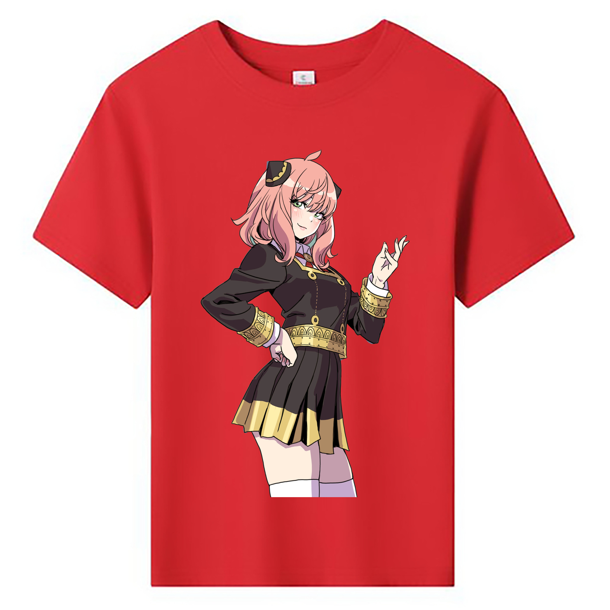 （画像用） SPY×FAMILY间谍家家酒 綿100％キッズTシャツ（フロントプリント）