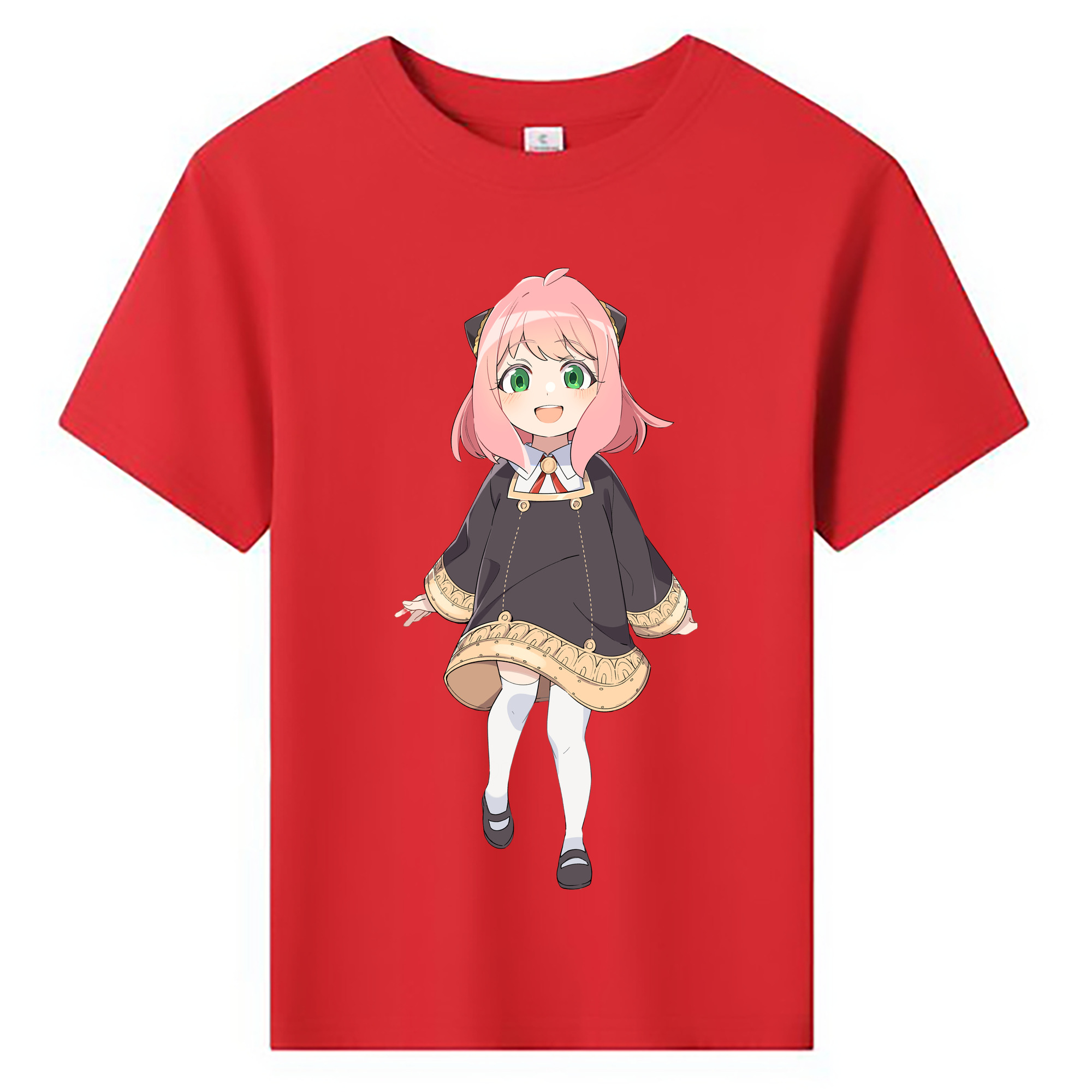 （画像用） SPY×FAMILY间谍家家酒 綿100％キッズTシャツ（フロントプリント）