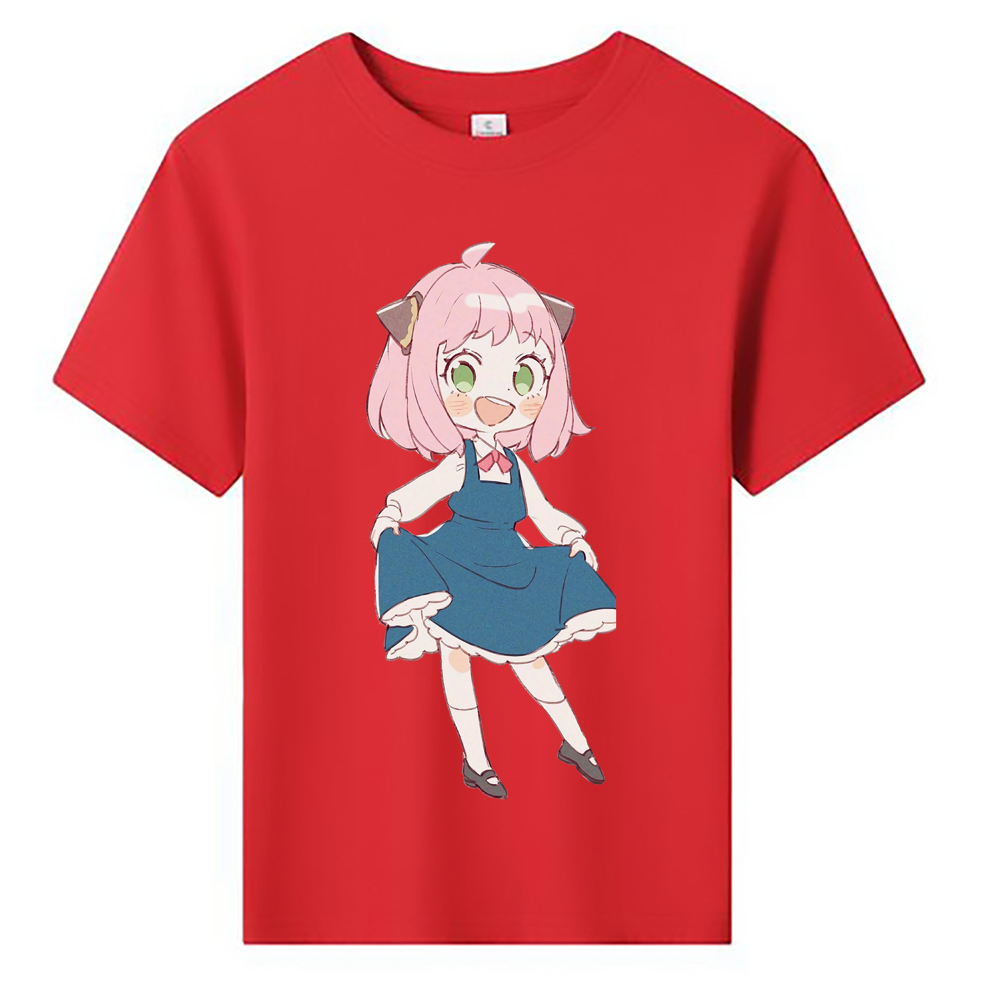 （画像用） SPY×FAMILY间谍家家酒 綿100％キッズTシャツ（フロントプリント）