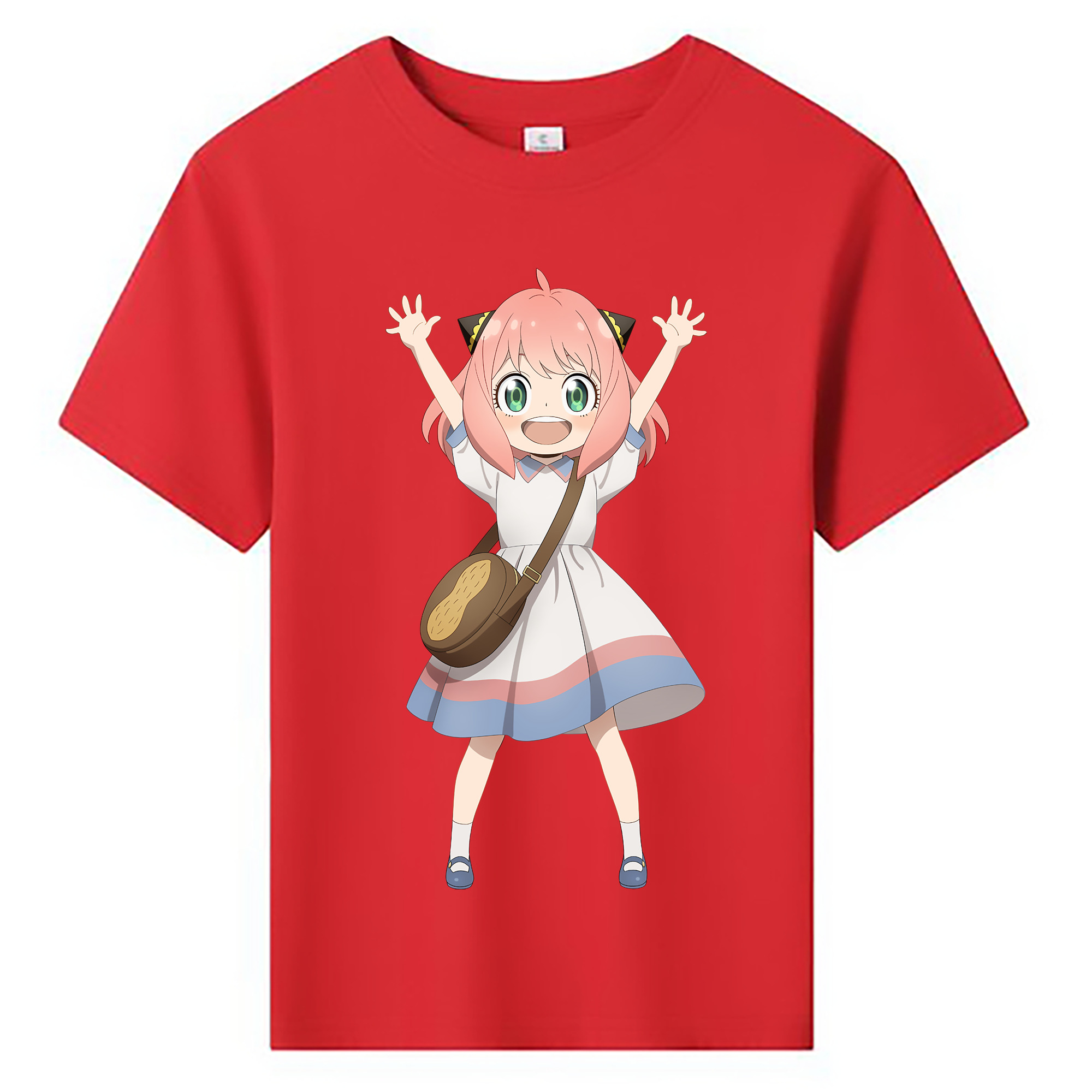 （画像用） SPY×FAMILY间谍家家酒 綿100％キッズTシャツ（フロントプリント）