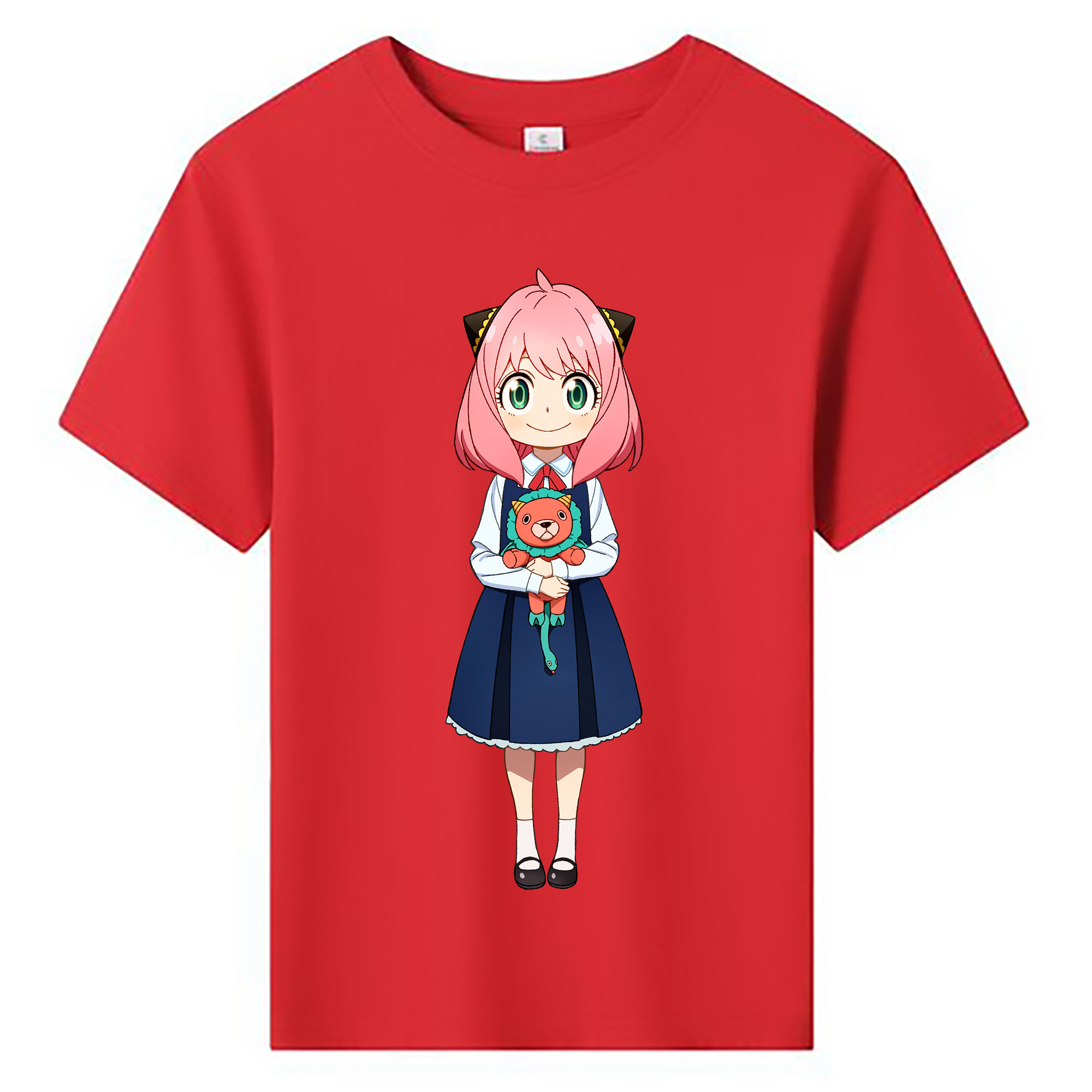 （画像用） SPY×FAMILY间谍家家酒 綿100％キッズTシャツ（フロントプリント）