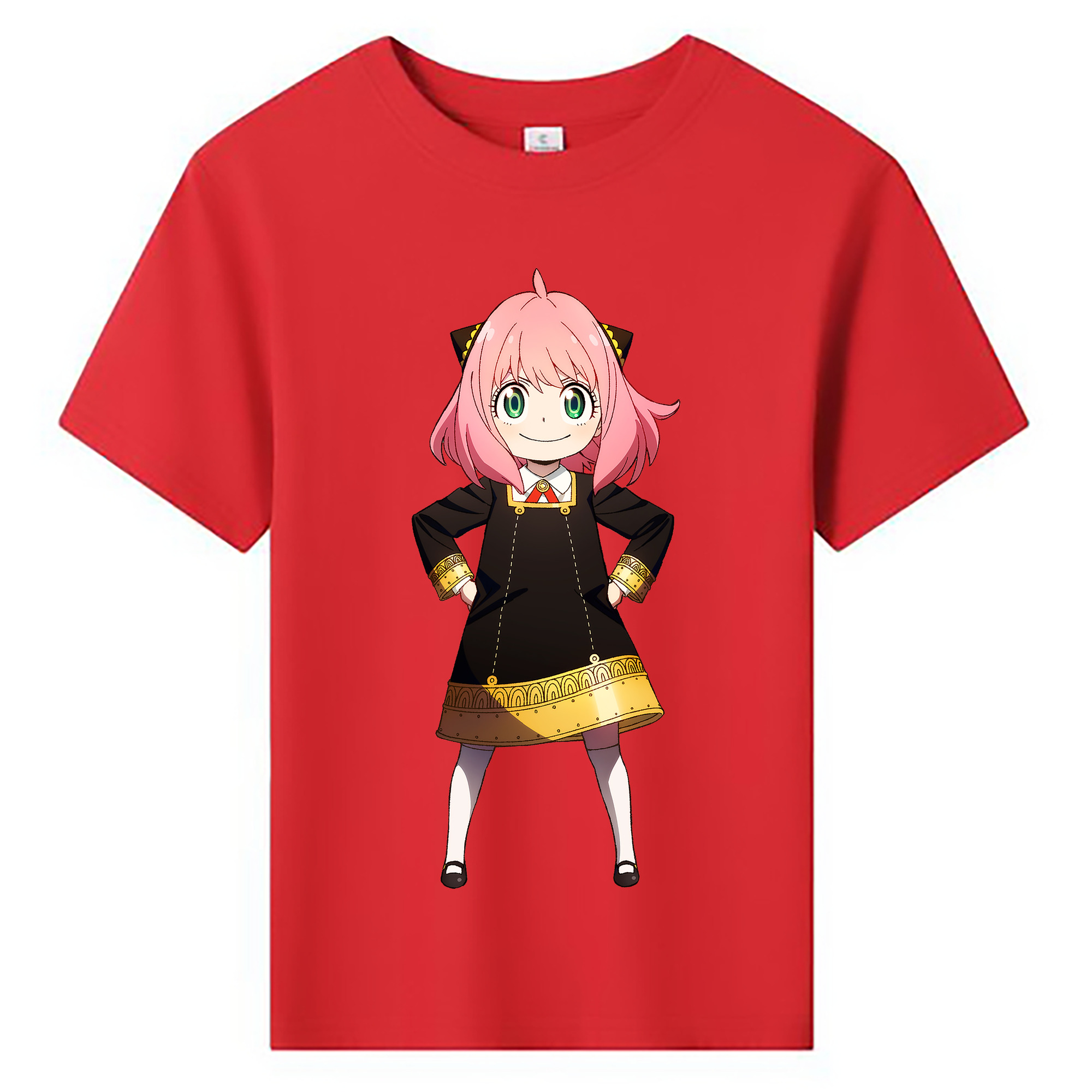 （画像用） SPY×FAMILY间谍家家酒 綿100％キッズTシャツ（フロントプリント）