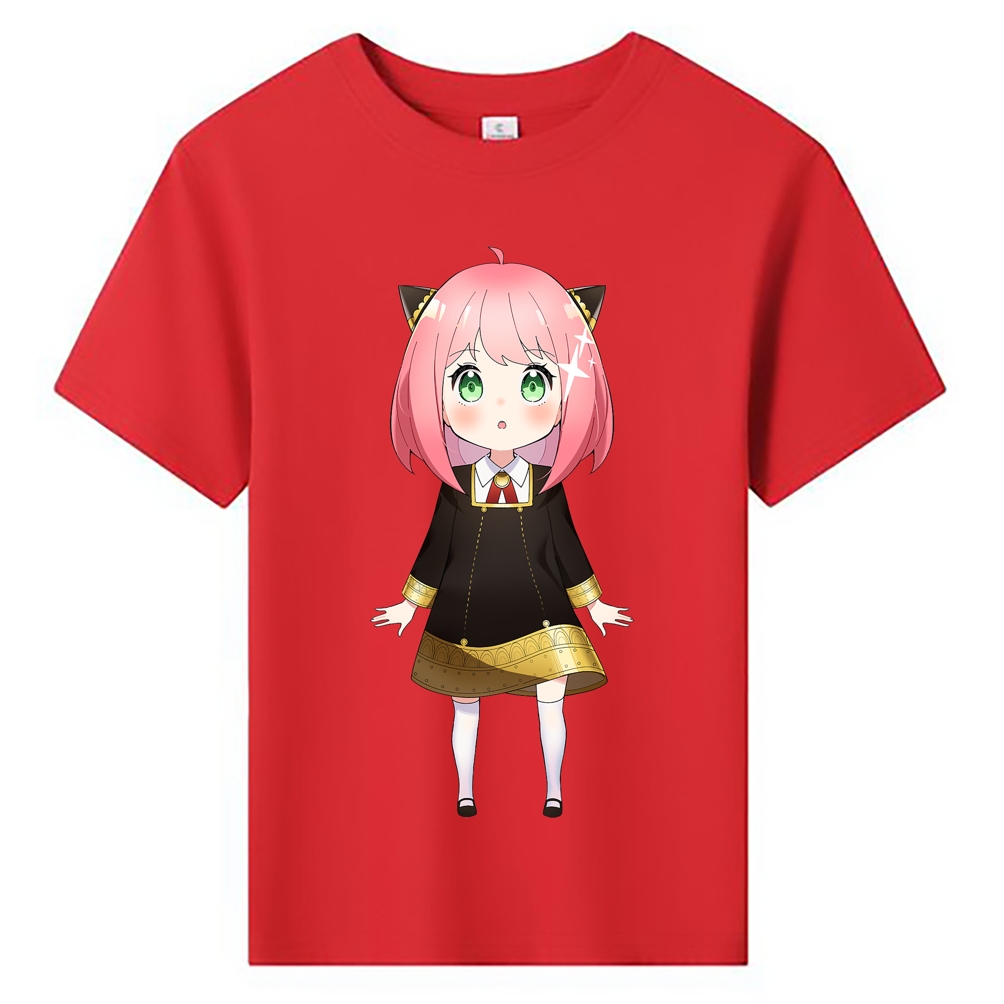 （画像用） SPY×FAMILY间谍家家酒 綿100％キッズTシャツ（フロントプリント）