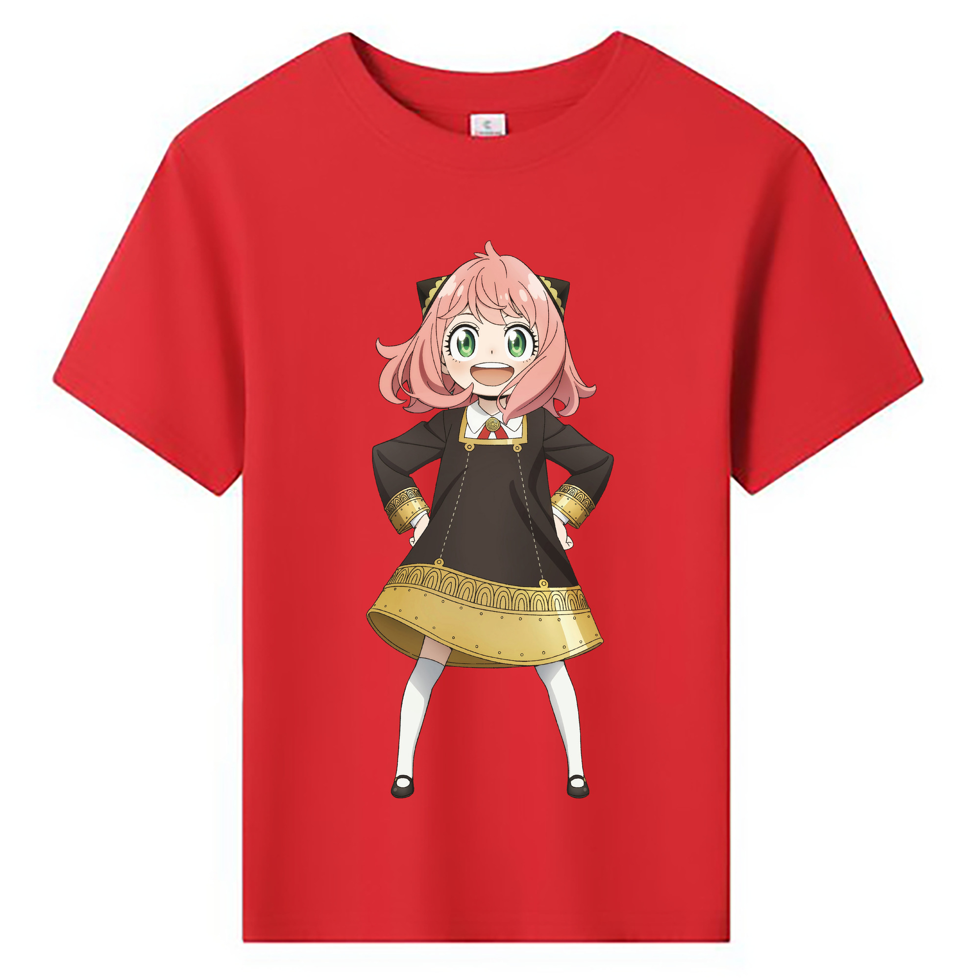 （画像用） SPY×FAMILY间谍家家酒 綿100％キッズTシャツ（フロントプリント）