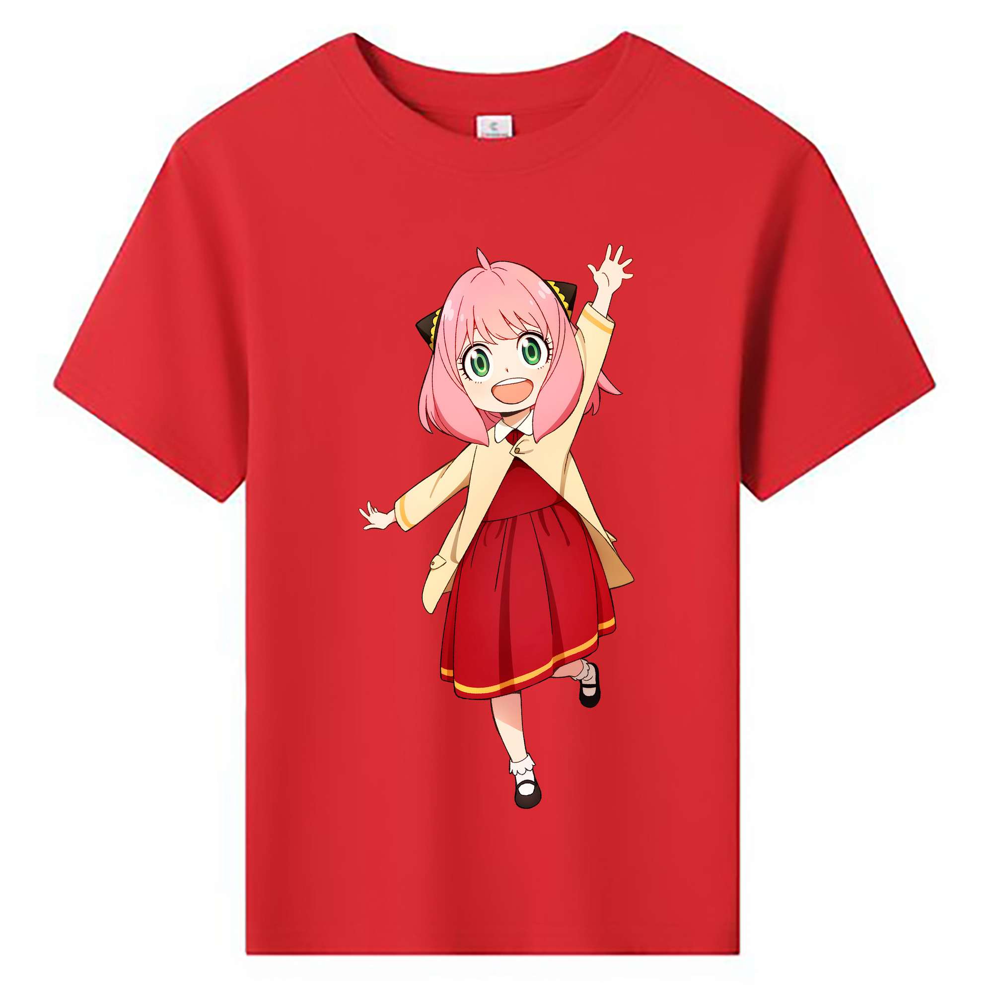 （画像用） SPY×FAMILY间谍家家酒 綿100％キッズTシャツ（フロントプリント）