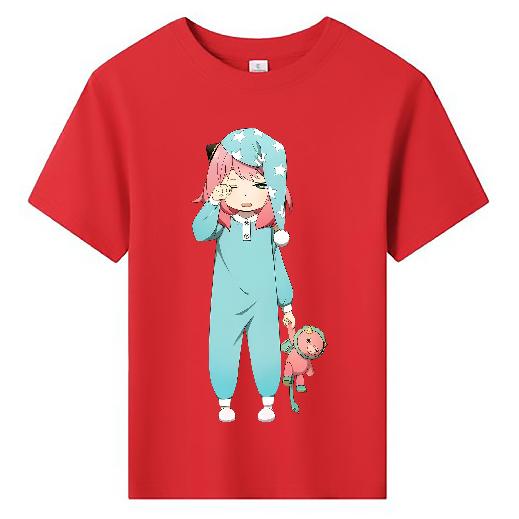 （画像用） SPY×FAMILY间谍家家酒 綿100％キッズTシャツ（フロントプリント）