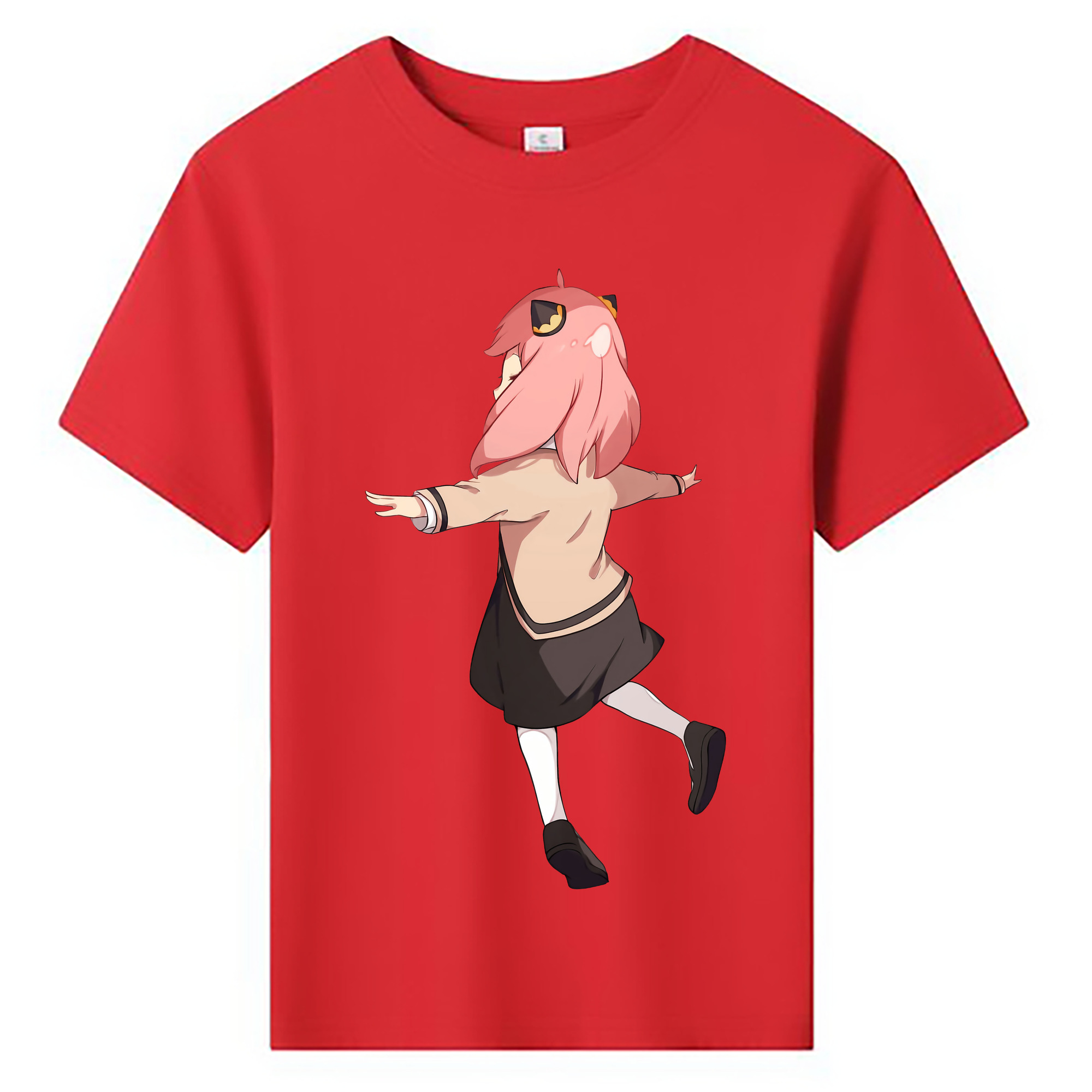 （画像用） SPY×FAMILY间谍家家酒 綿100％キッズTシャツ（フロントプリント）