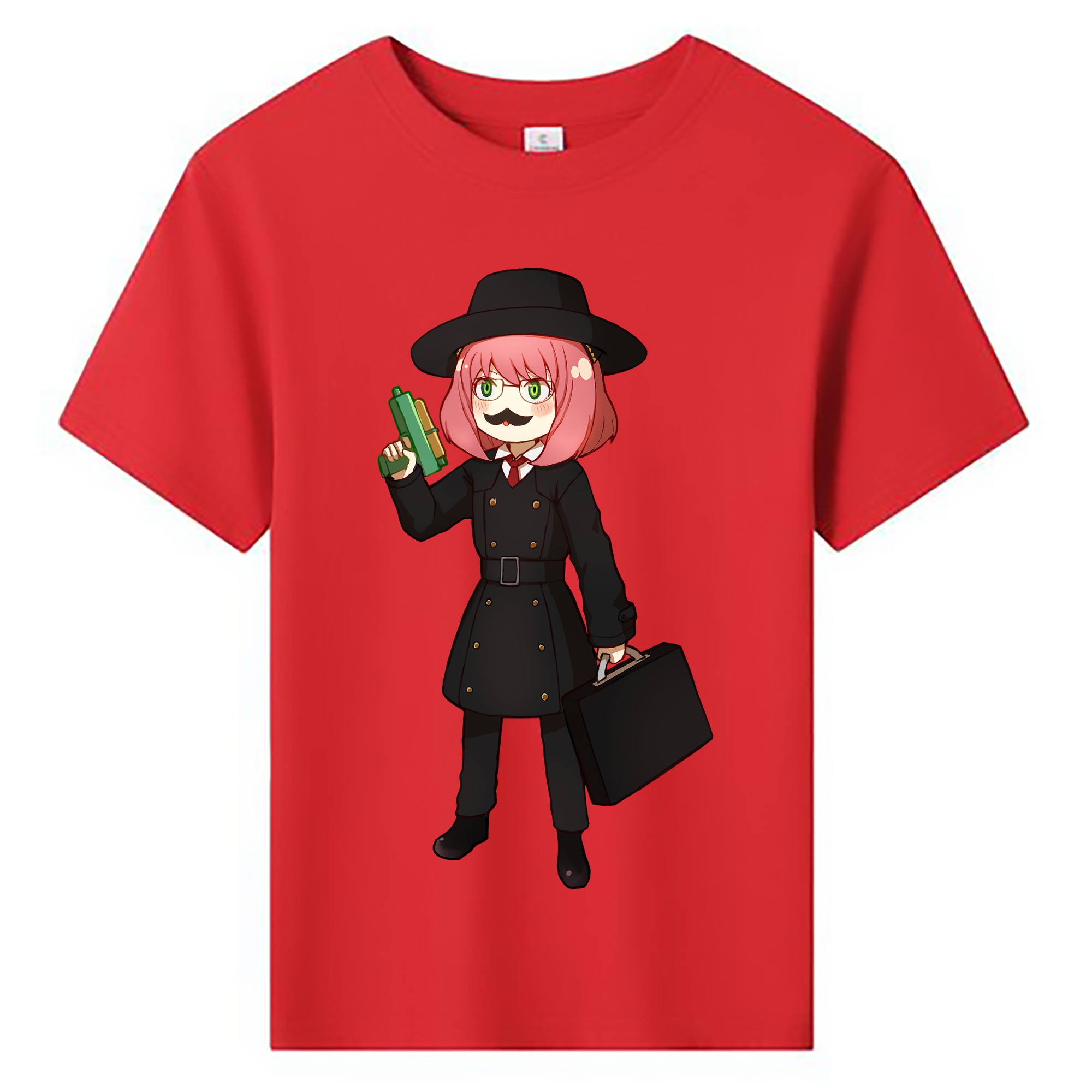 （画像用） SPY×FAMILY间谍家家酒 綿100％キッズTシャツ（フロントプリント）