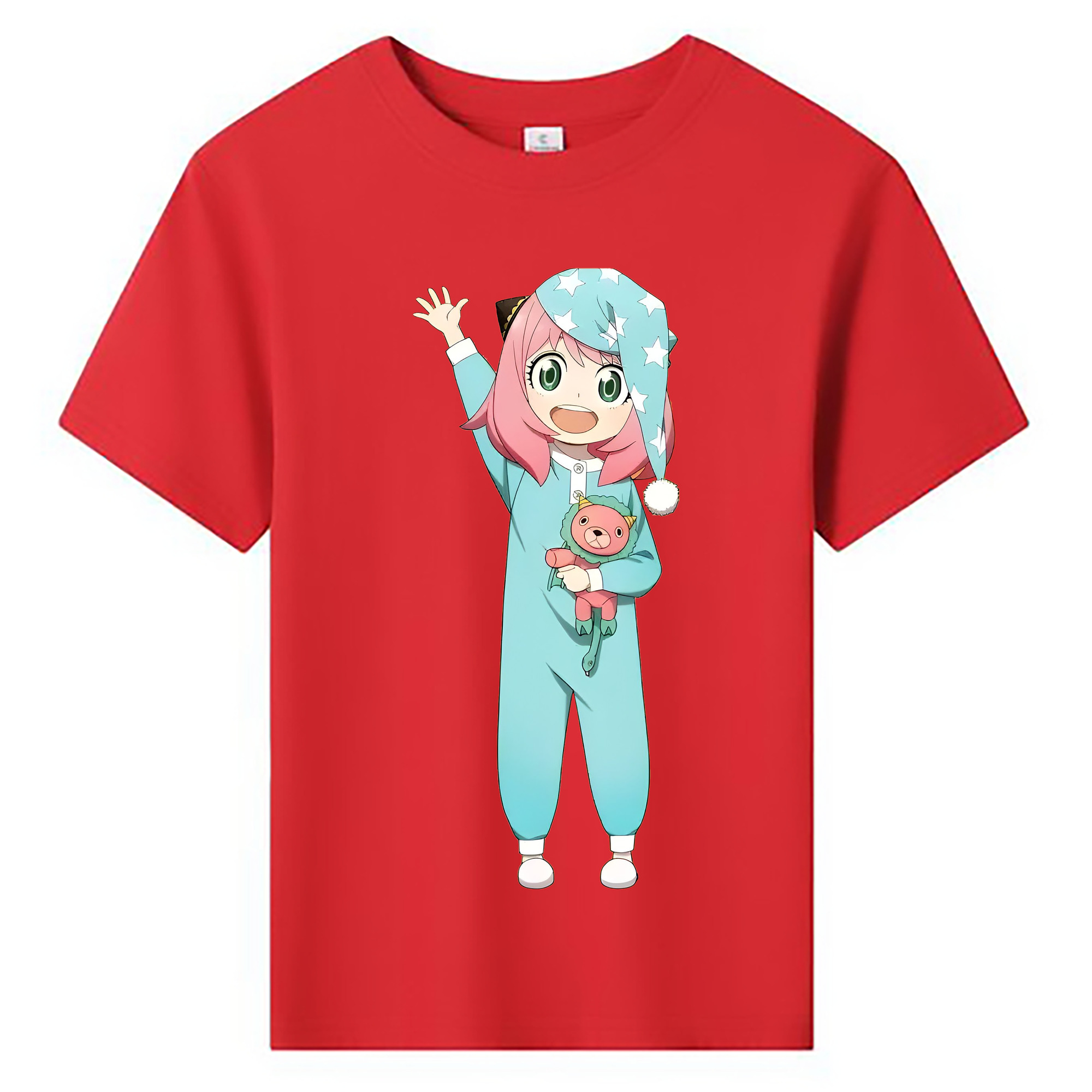 （画像用） SPY×FAMILY间谍家家酒 綿100％キッズTシャツ（フロントプリント）