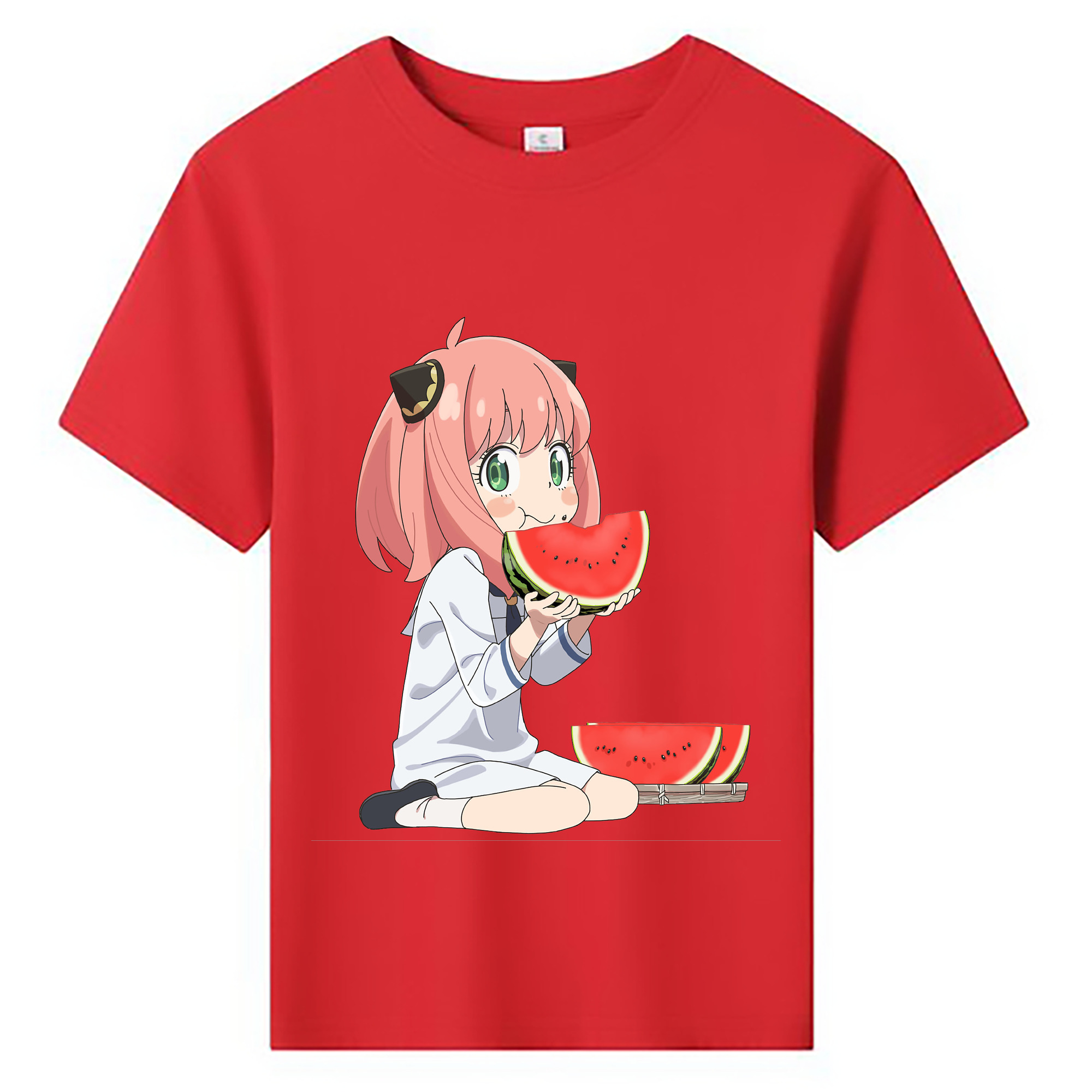 （画像用） SPY×FAMILY间谍家家酒 綿100％キッズTシャツ（フロントプリント）