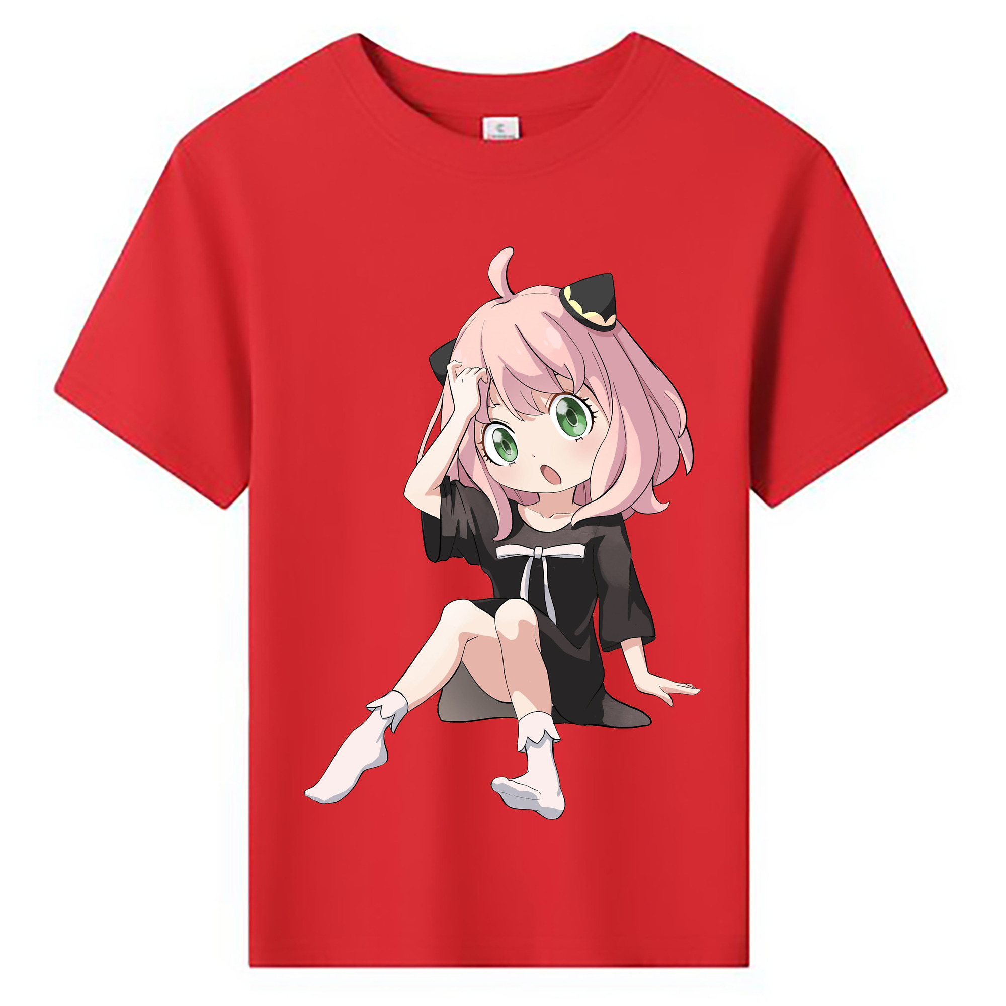 （画像用） SPY×FAMILY间谍家家酒 綿100％キッズTシャツ（フロントプリント）