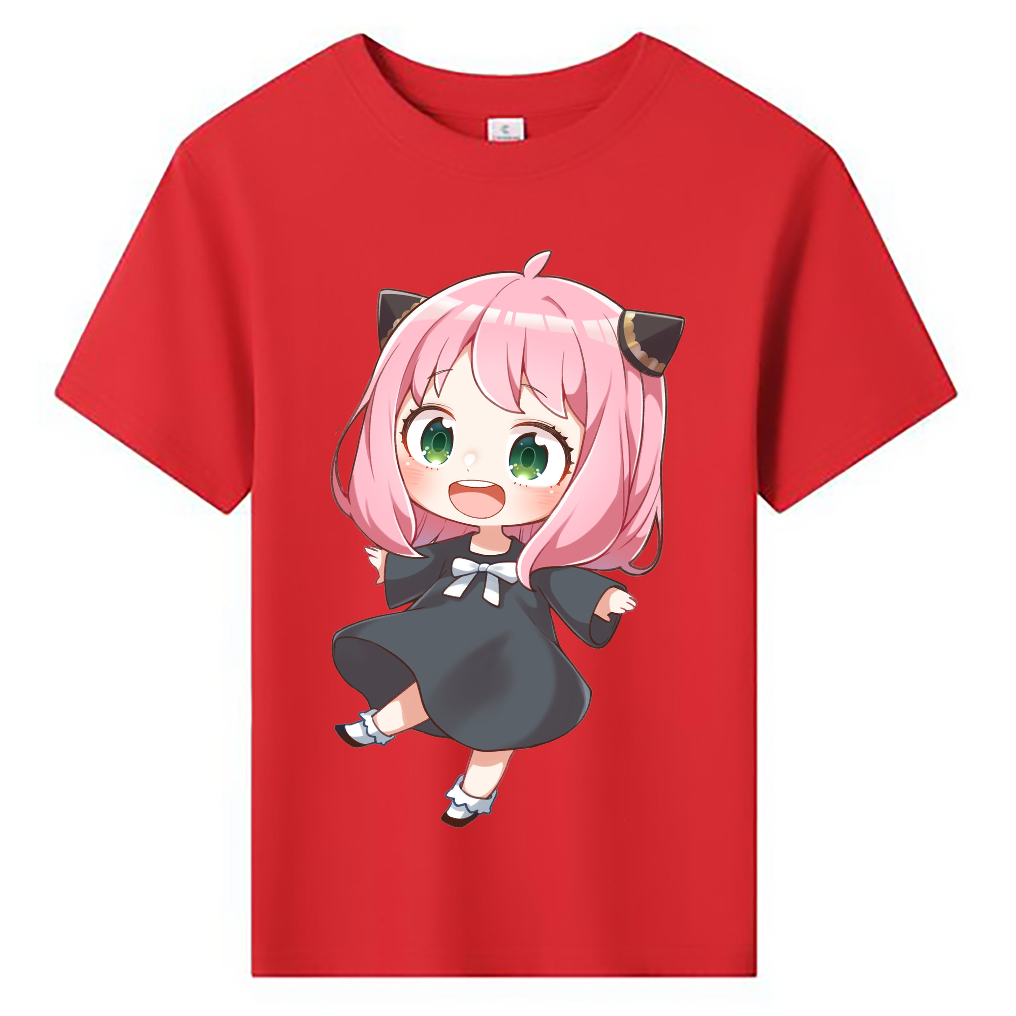 （画像用） SPY×FAMILY间谍家家酒 綿100％キッズTシャツ（フロントプリント）