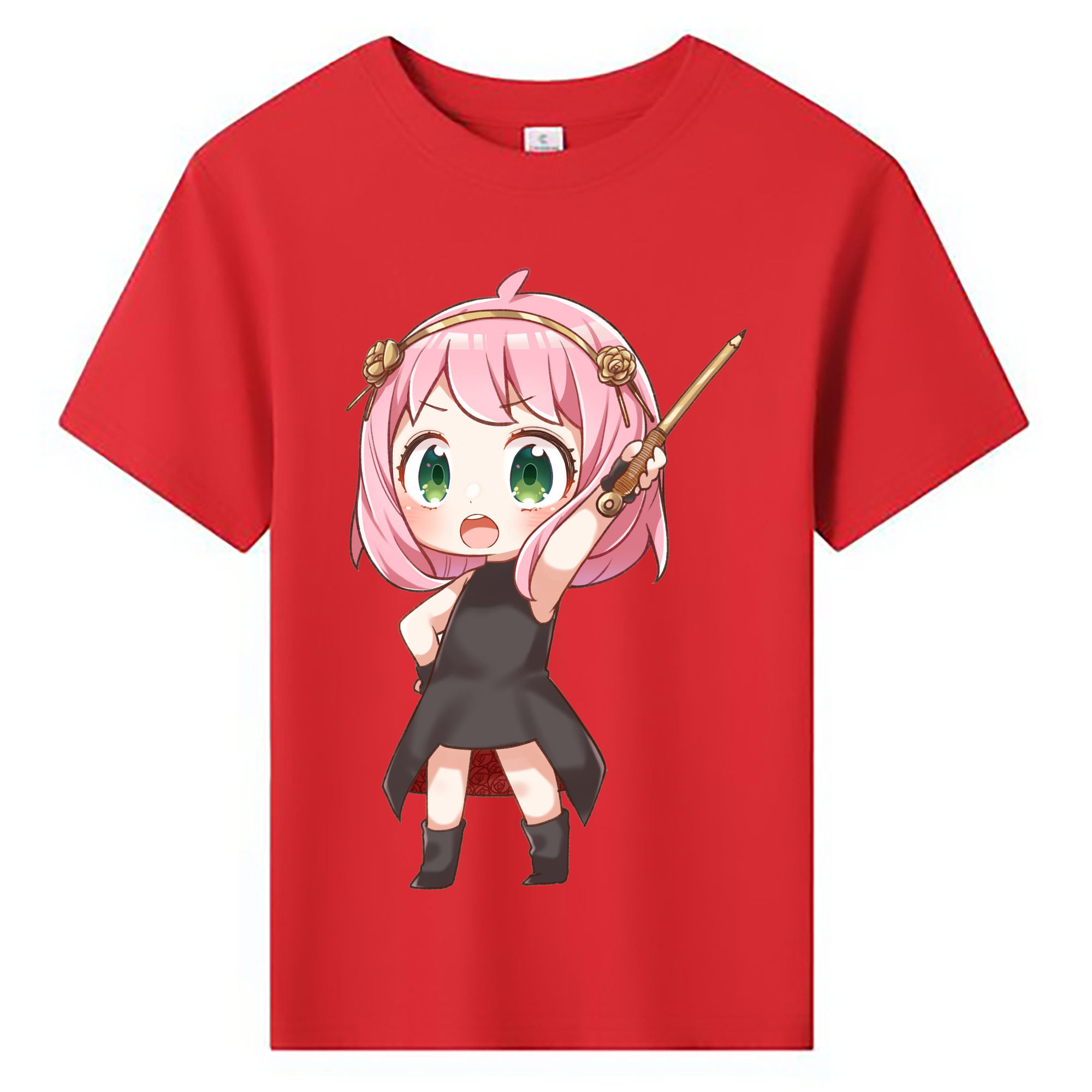 （画像用） SPY×FAMILY间谍家家酒 綿100％キッズTシャツ（フロントプリント）